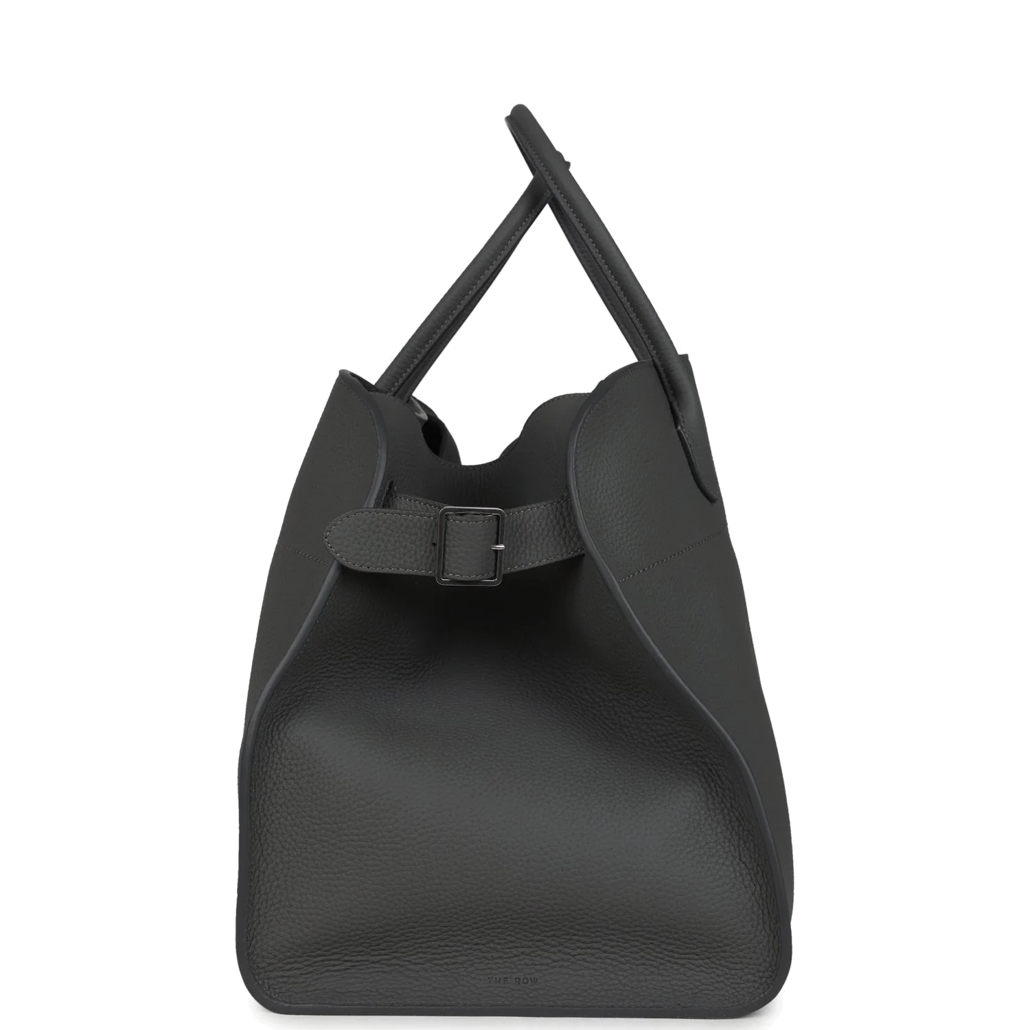 The Row Soft Margaux 17 Bag Timouse Grey Calfskin — фото 4