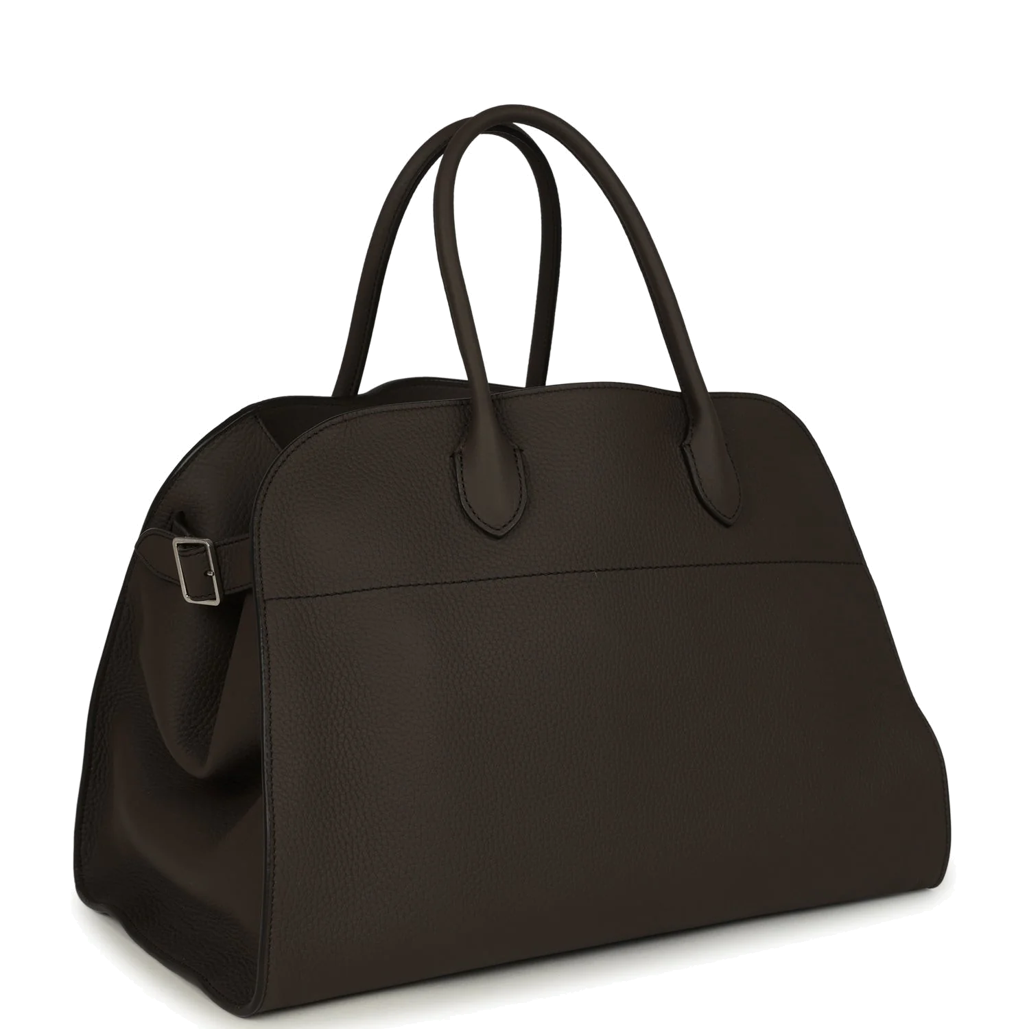 The Row Soft Margaux 15 Bag Mid Grey Calfskin — фото 3