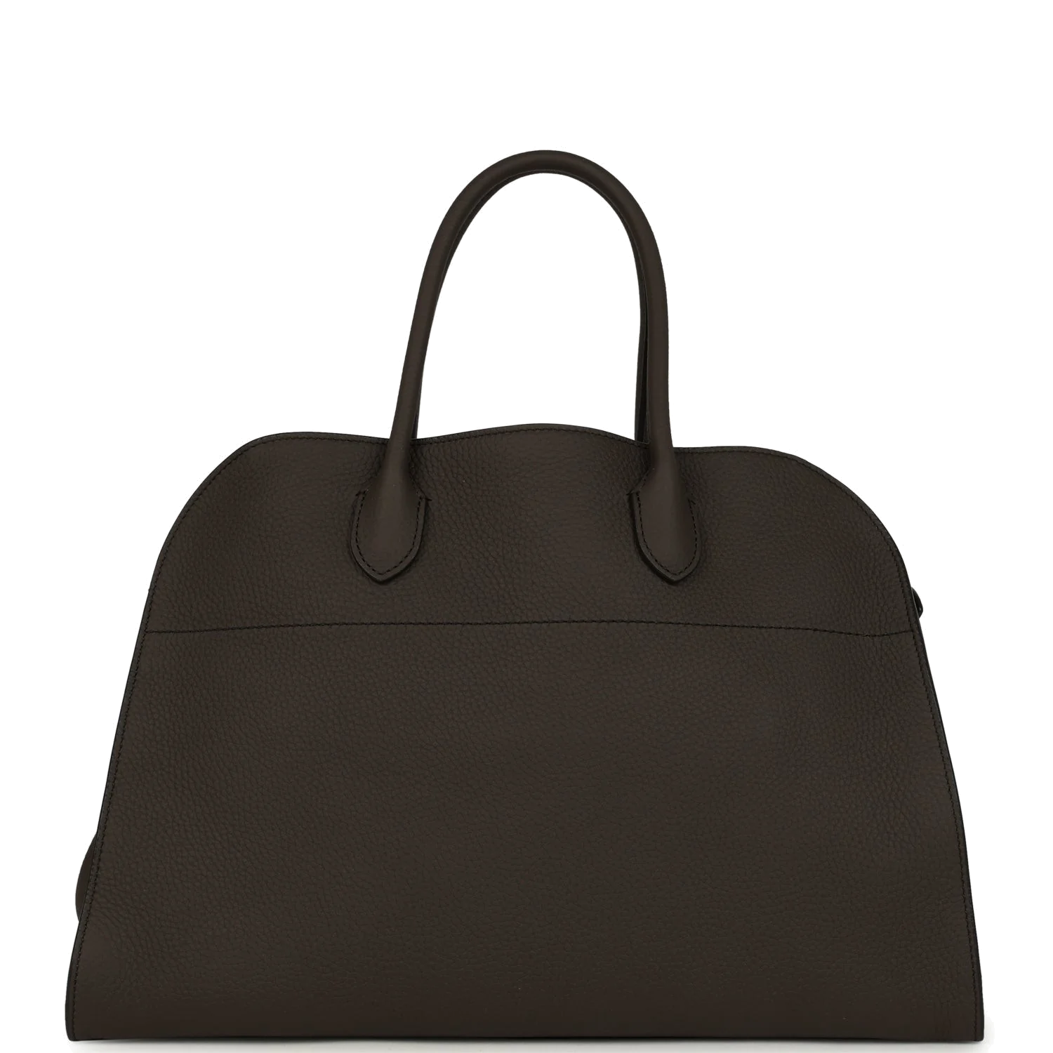 The Row Soft Margaux 15 Bag Mid Grey Calfskin — фото 5