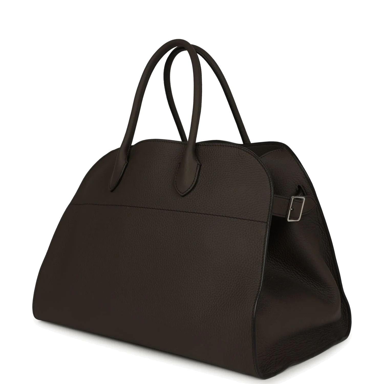 The Row Soft Margaux 15 Bag Mid Grey Calfskin — фото 6