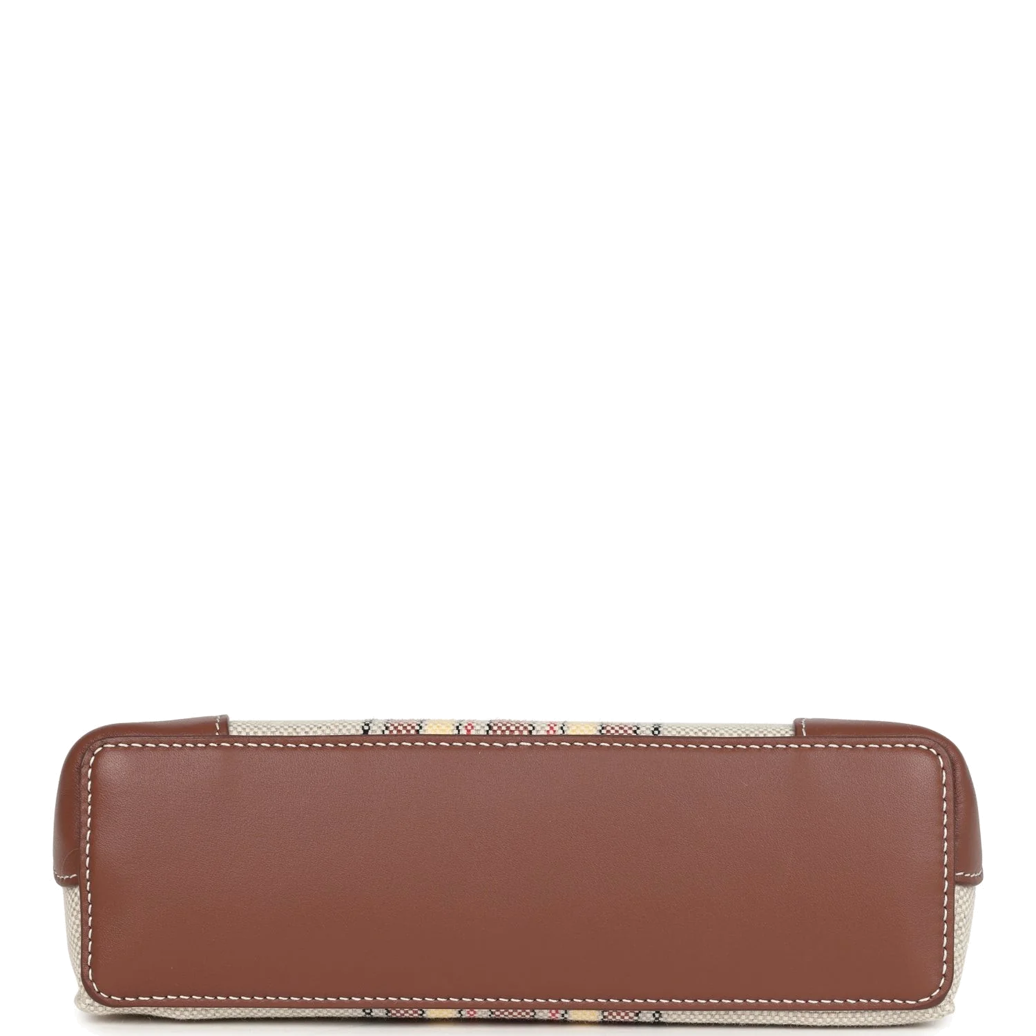 Loro Piana Extra Pocket L19 Pouch Record and Caramel Sugar Canvas — фото 7
