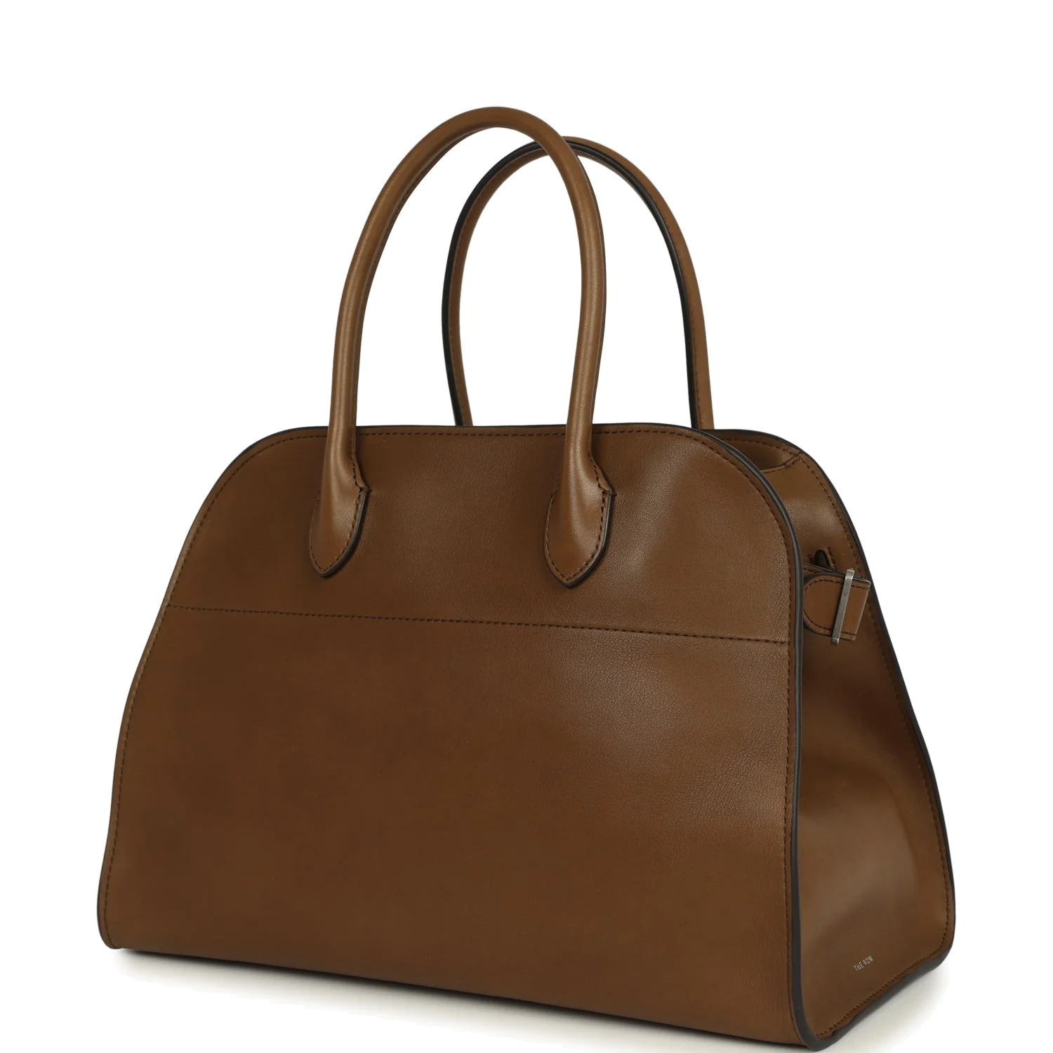 The Row Soft Margaux 12 Bag Muschio Saddle Leather — фото 6