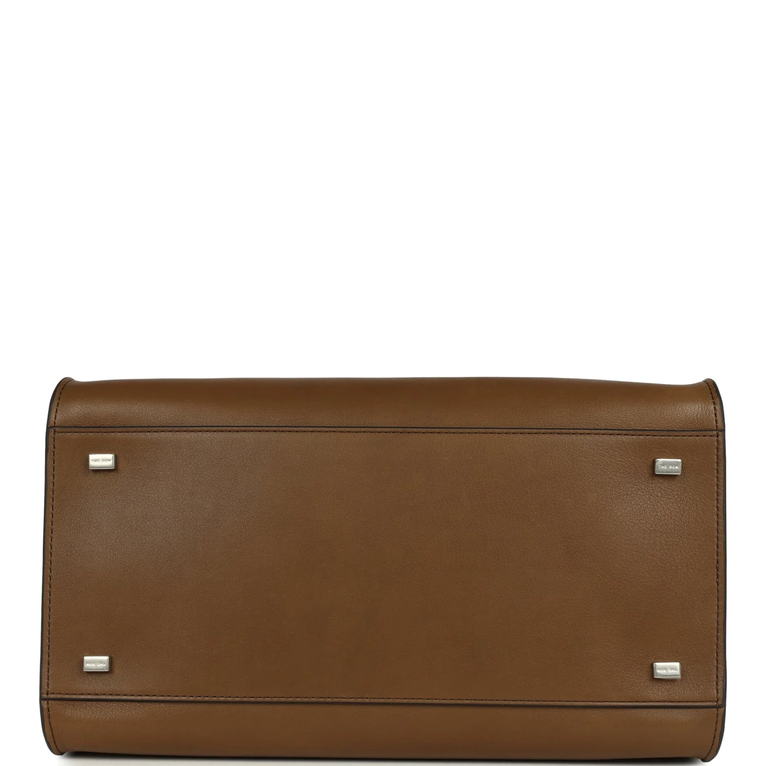 The Row Soft Margaux 12 Bag Muschio Saddle Leather — фото 7
