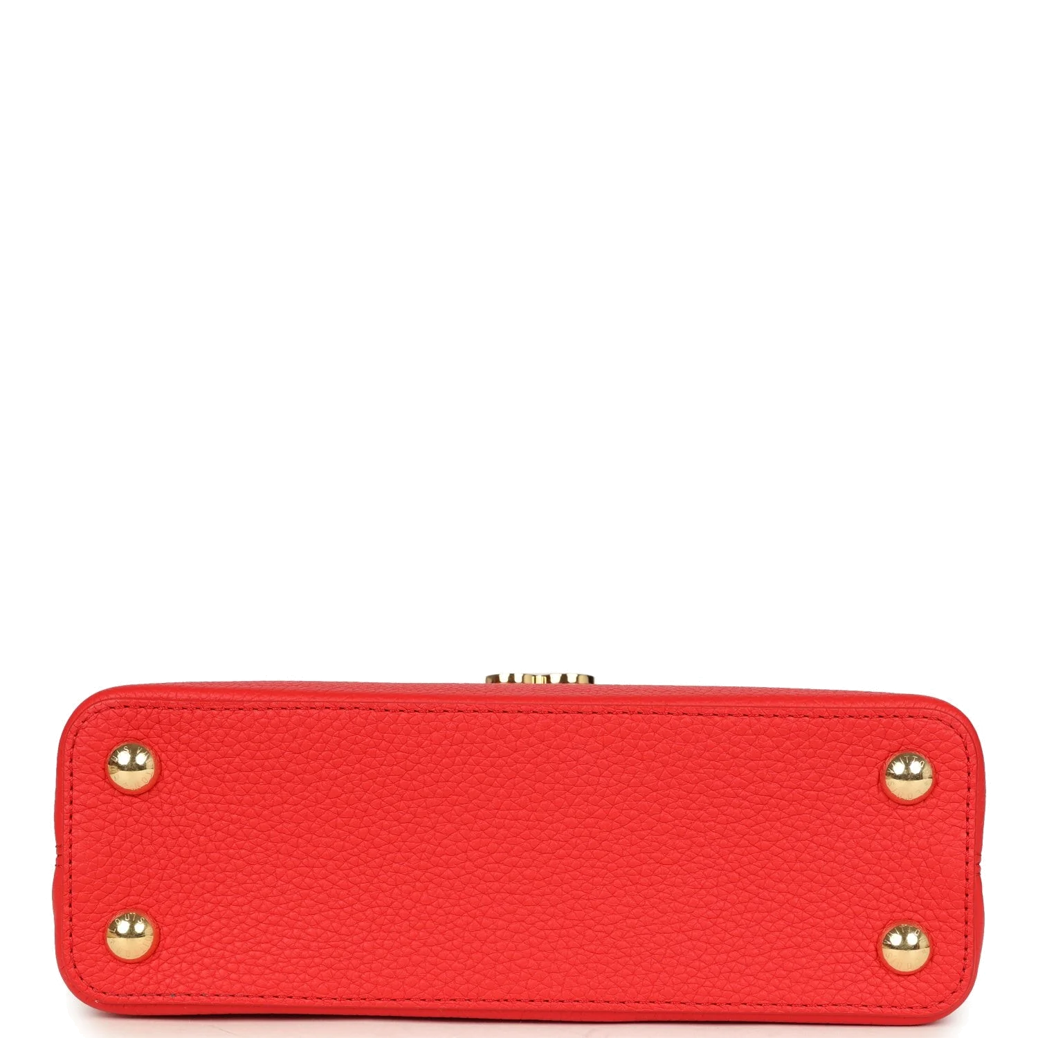 Louis Vuitton X Takashi Murakami Cherry Capucines BB Red Taurillon Leather — фото 7