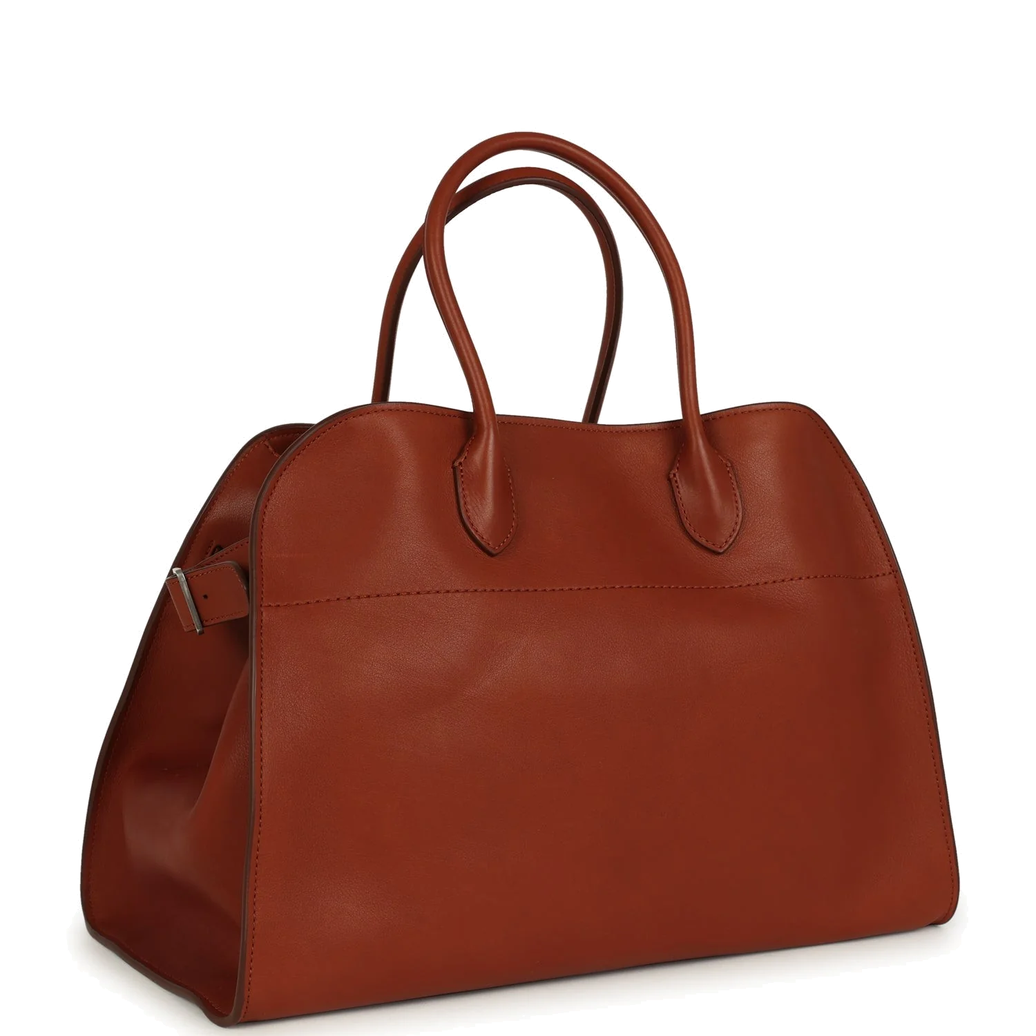 The Row Soft Margaux 15 Acero Leather — фото 3