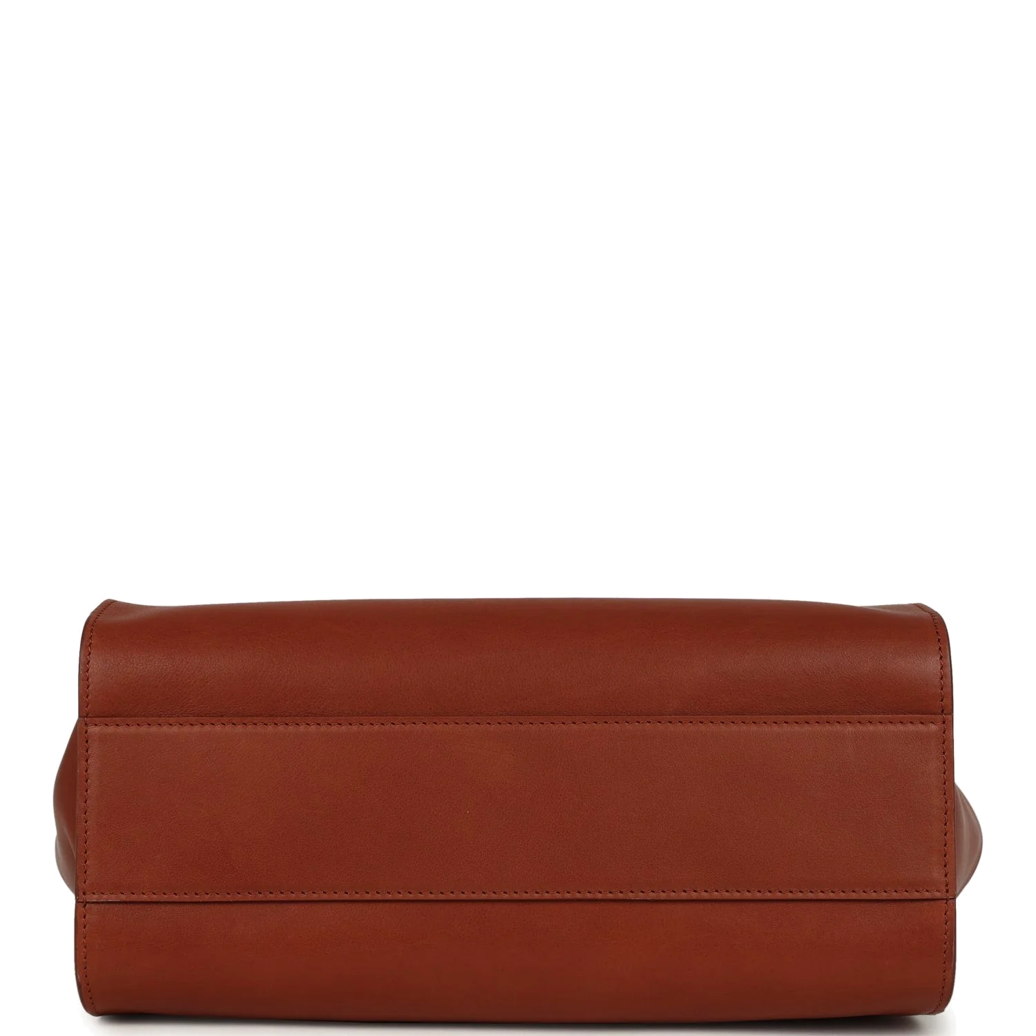 The Row Marlo 12 Tote Bag Acero Polished Saddle — фото 7
