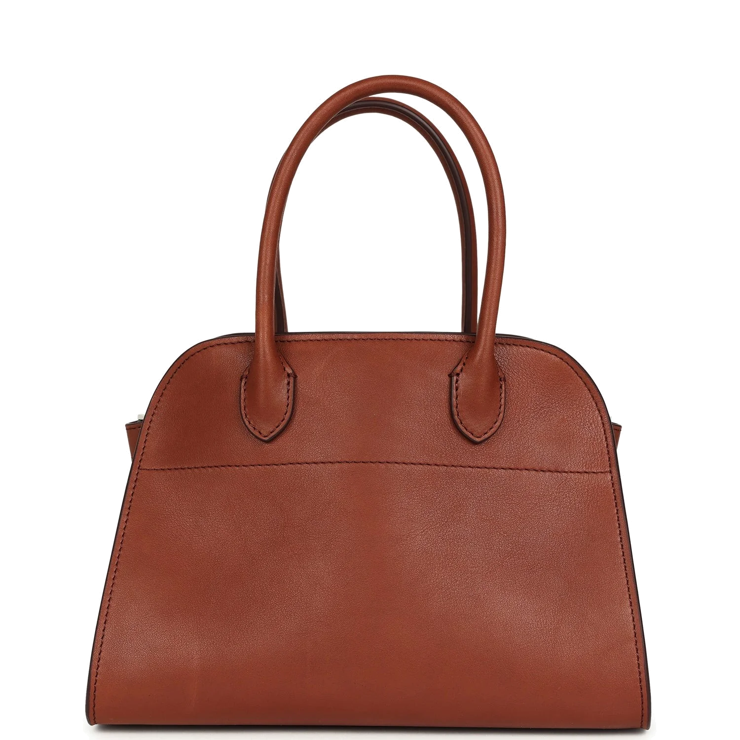 The Row Soft Margaux 10 Bag New Burgundy Saddle Leather — фото 5