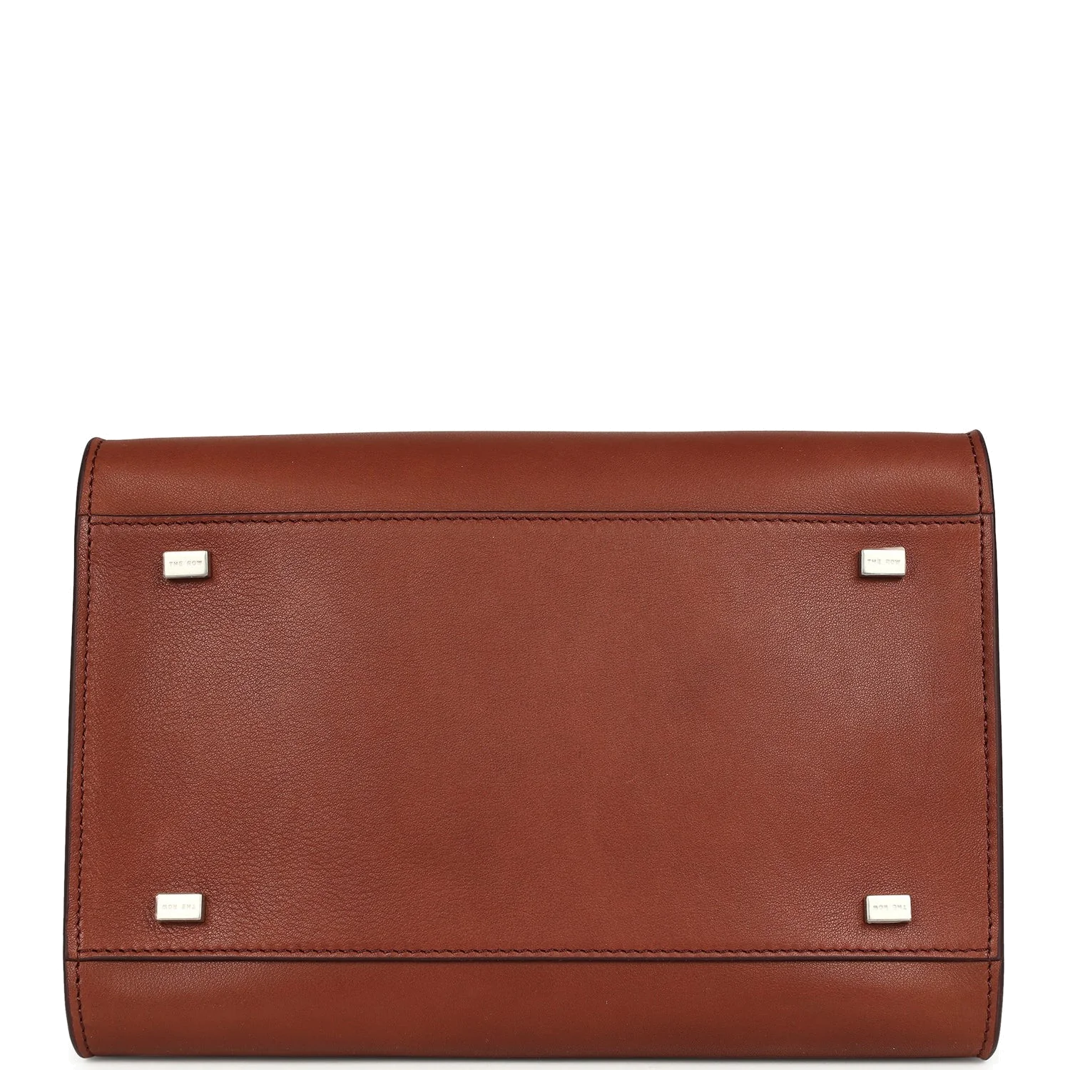The Row Soft Margaux 10 Bag New Burgundy Saddle Leather — фото 8