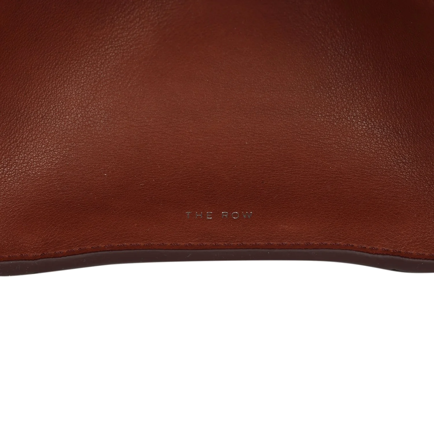 The Row Margaux Shoulder 12 New Burgundy Saddle — фото 8