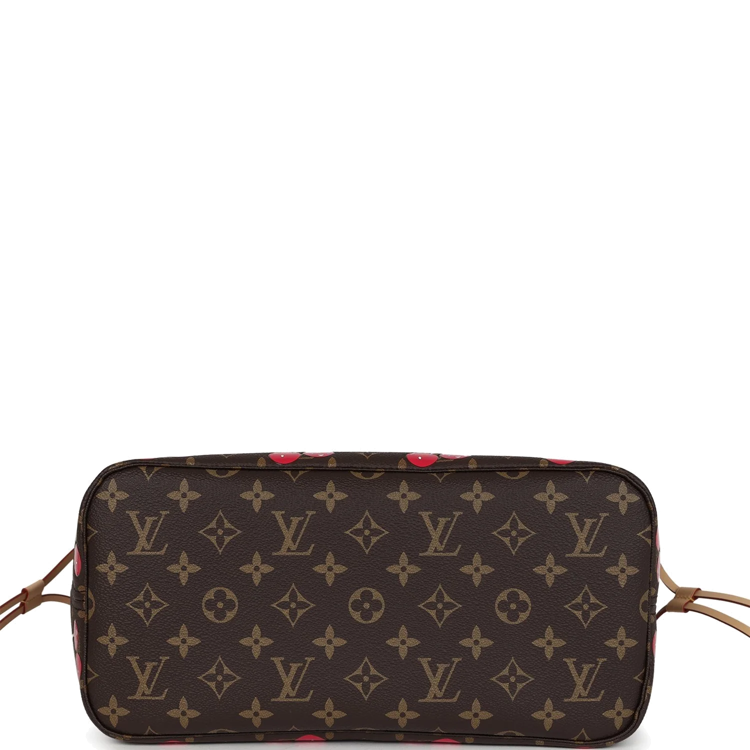 Louis Vuitton X Takashi Murakami Neverfull MM Cherry Brown Monogram — фото 8