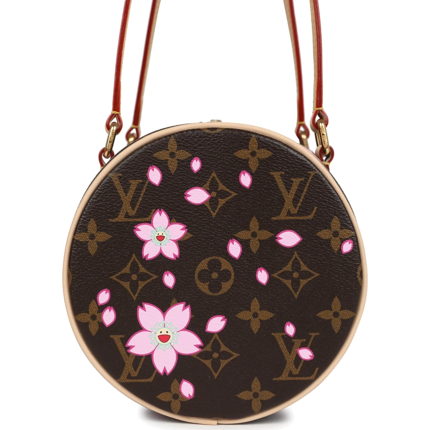 Louis Vuitton X Takashi Murakami Cherry Blossom Papillon Brown and Pink Monogram — фото 7