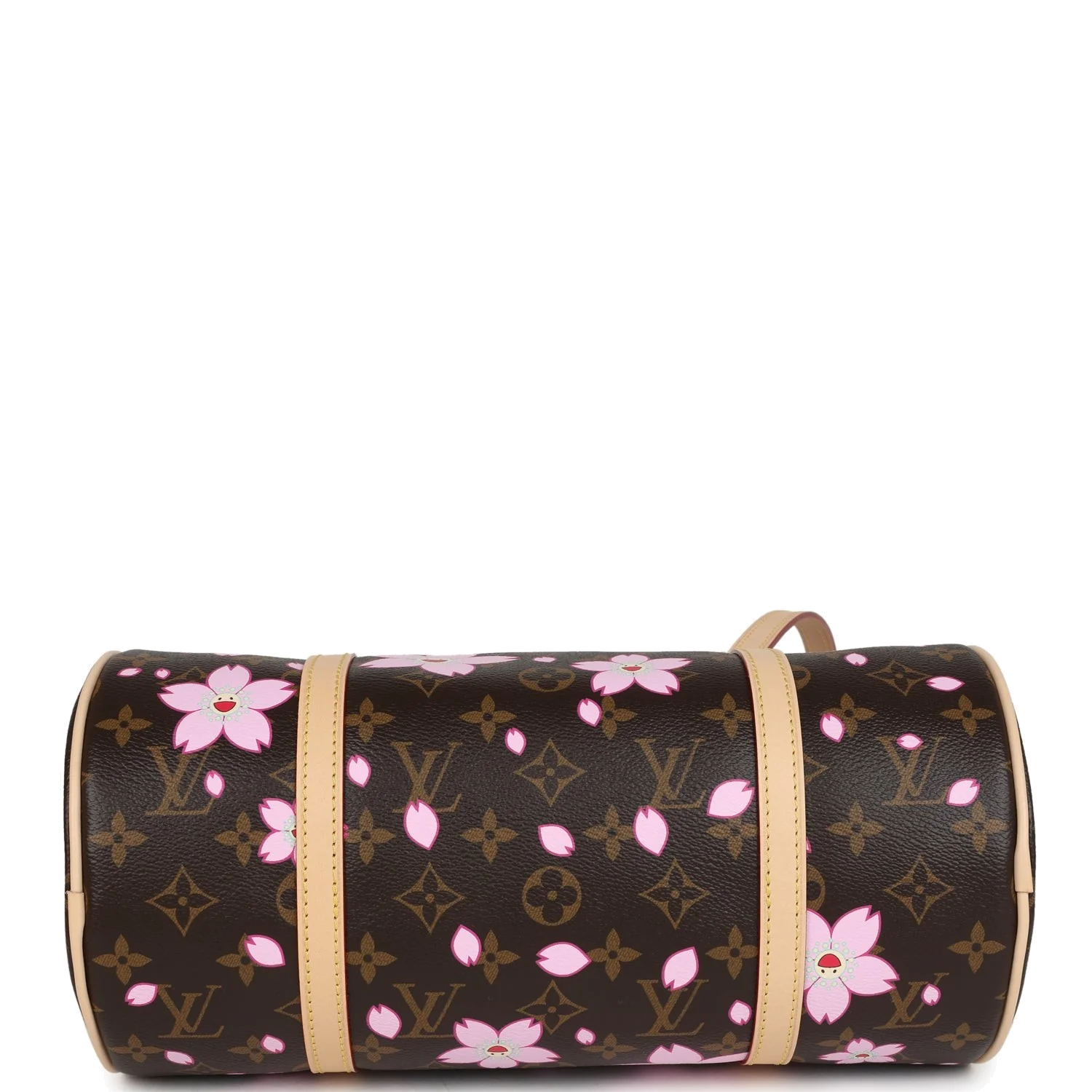 Louis Vuitton X Takashi Murakami Cherry Blossom Papillon Brown and Pink Monogram — фото 8