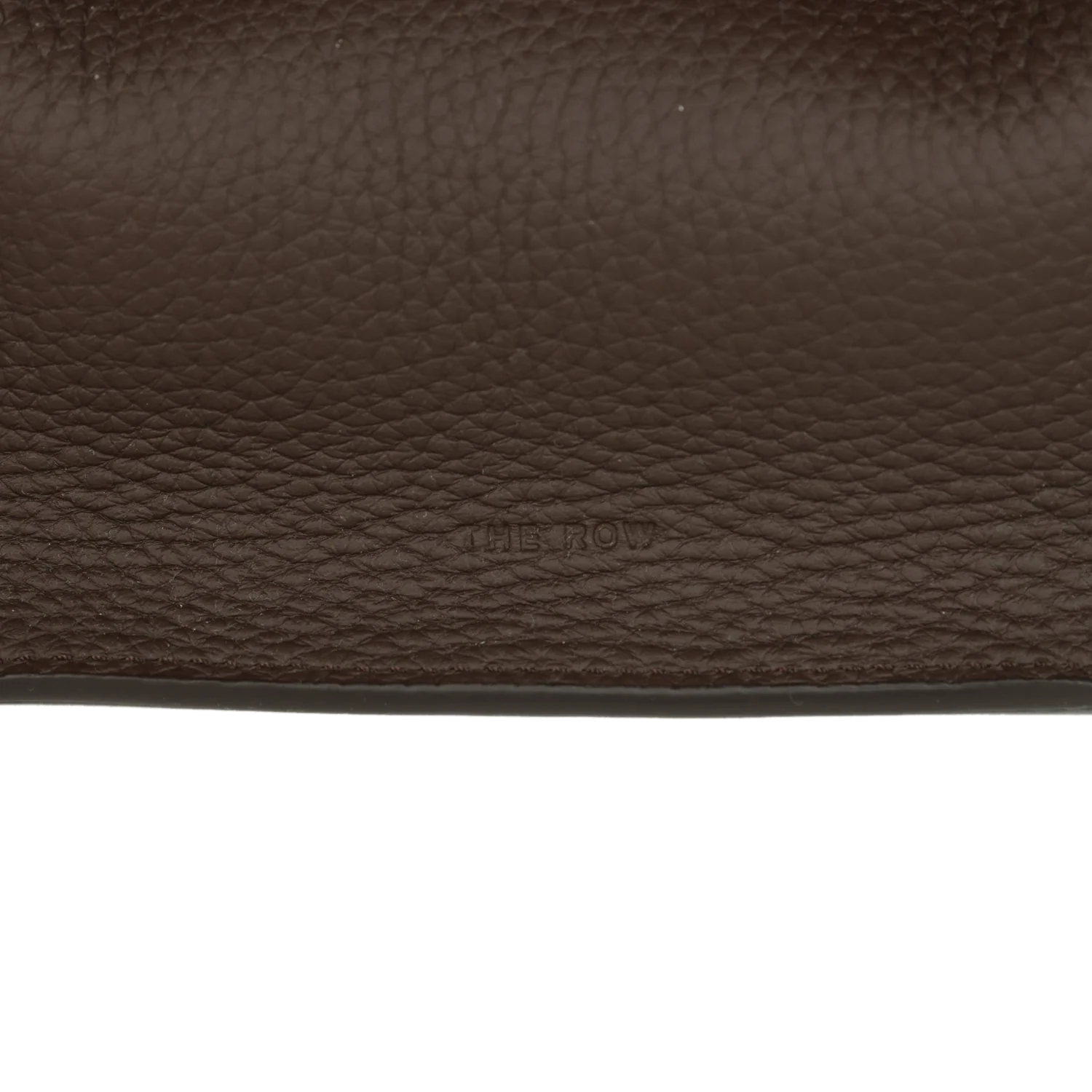 The Row Soft Margaux 10 Deep Brown Calfskin — фото 8