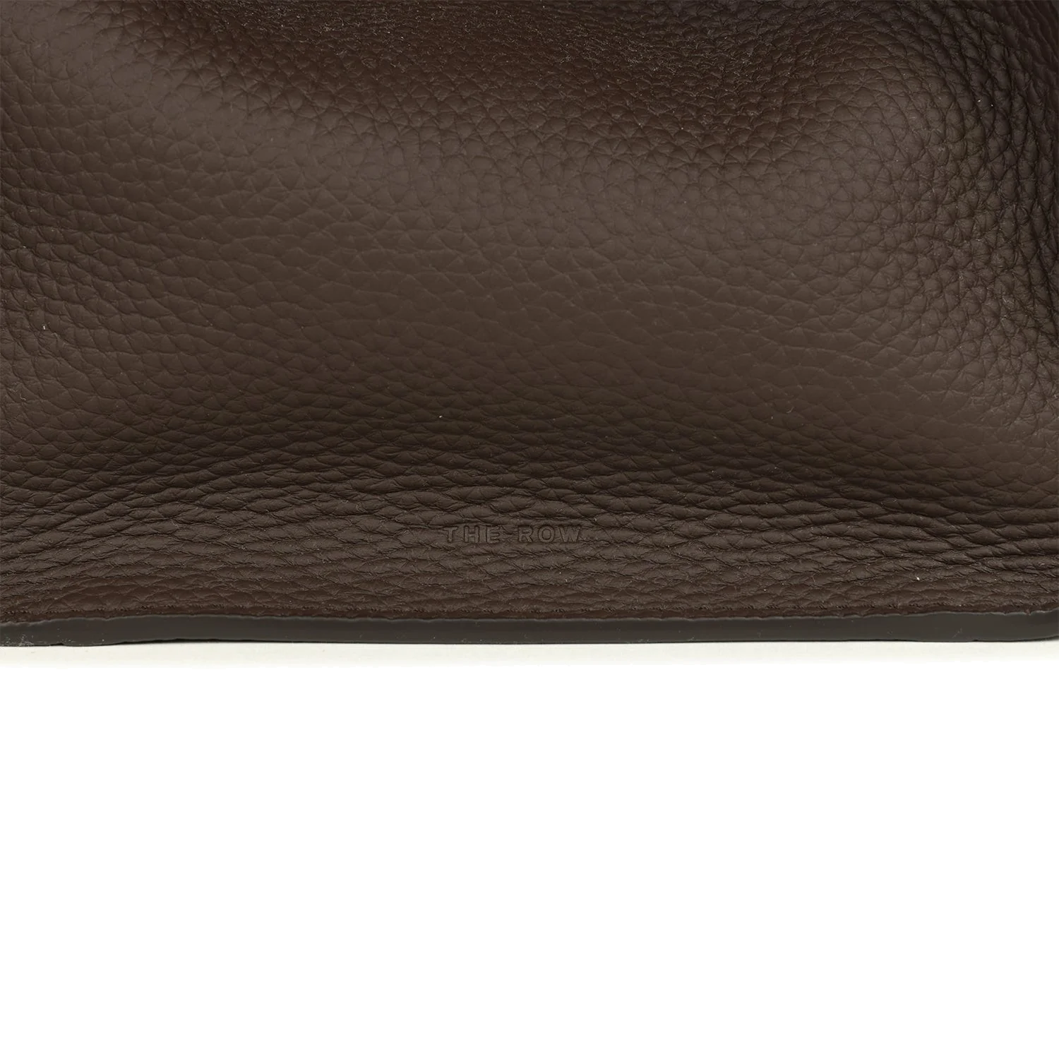 The Row Soft Margaux 12 Bag Deep Brown Calfskin — фото 8