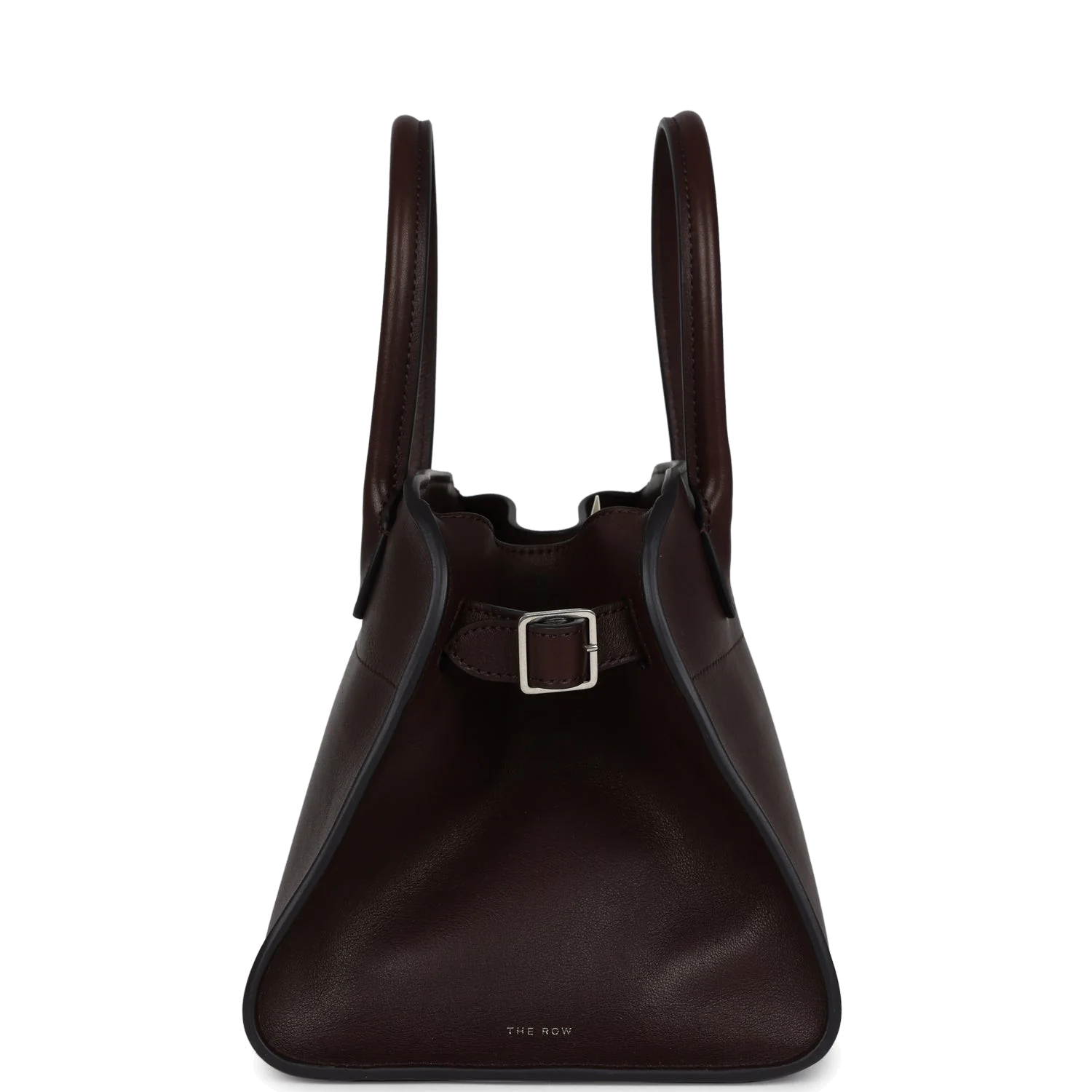 The Row Soft Margaux 10 Bag Chestnut Saddle Leather — фото 4