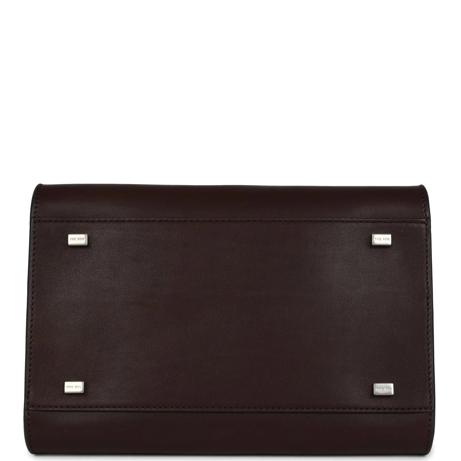 The Row Soft Margaux 10 Bag Chestnut Saddle Leather — фото 8