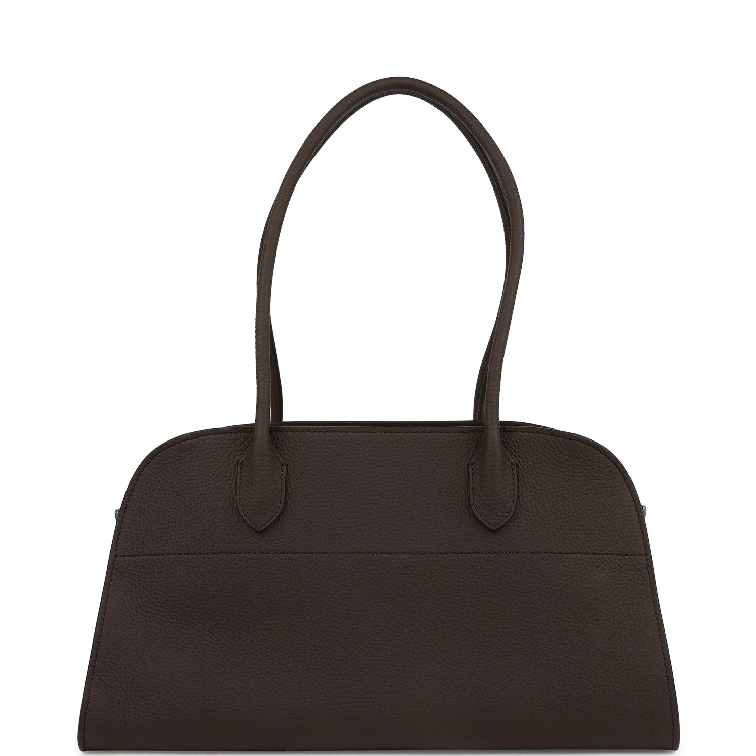 The Row Margaux Shoulder 12 Deep Brown Calfskin — фото 5
