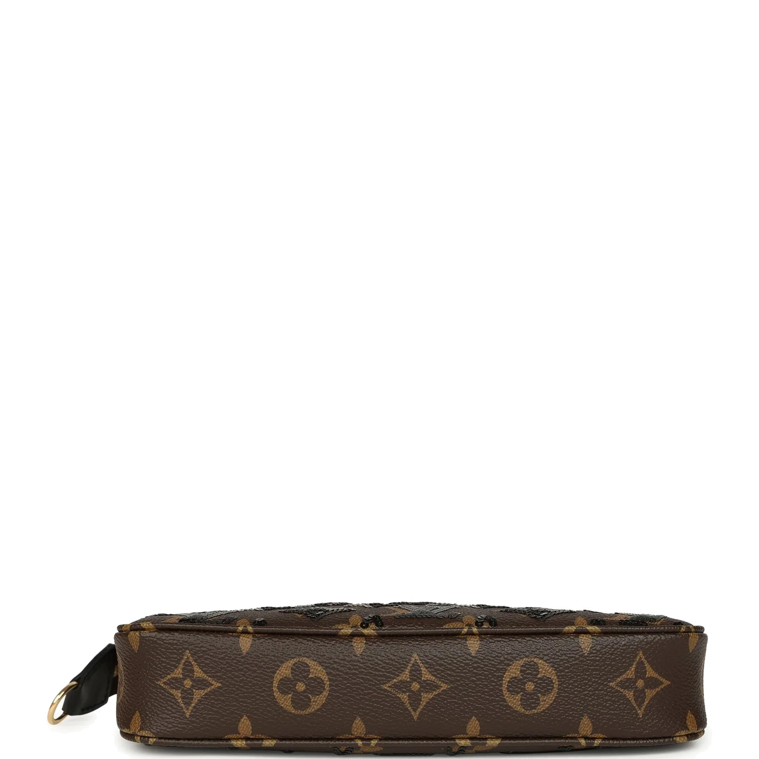 Louis Vuitton Pochette Accessories Black and Brown Monogram Sequin — фото 8