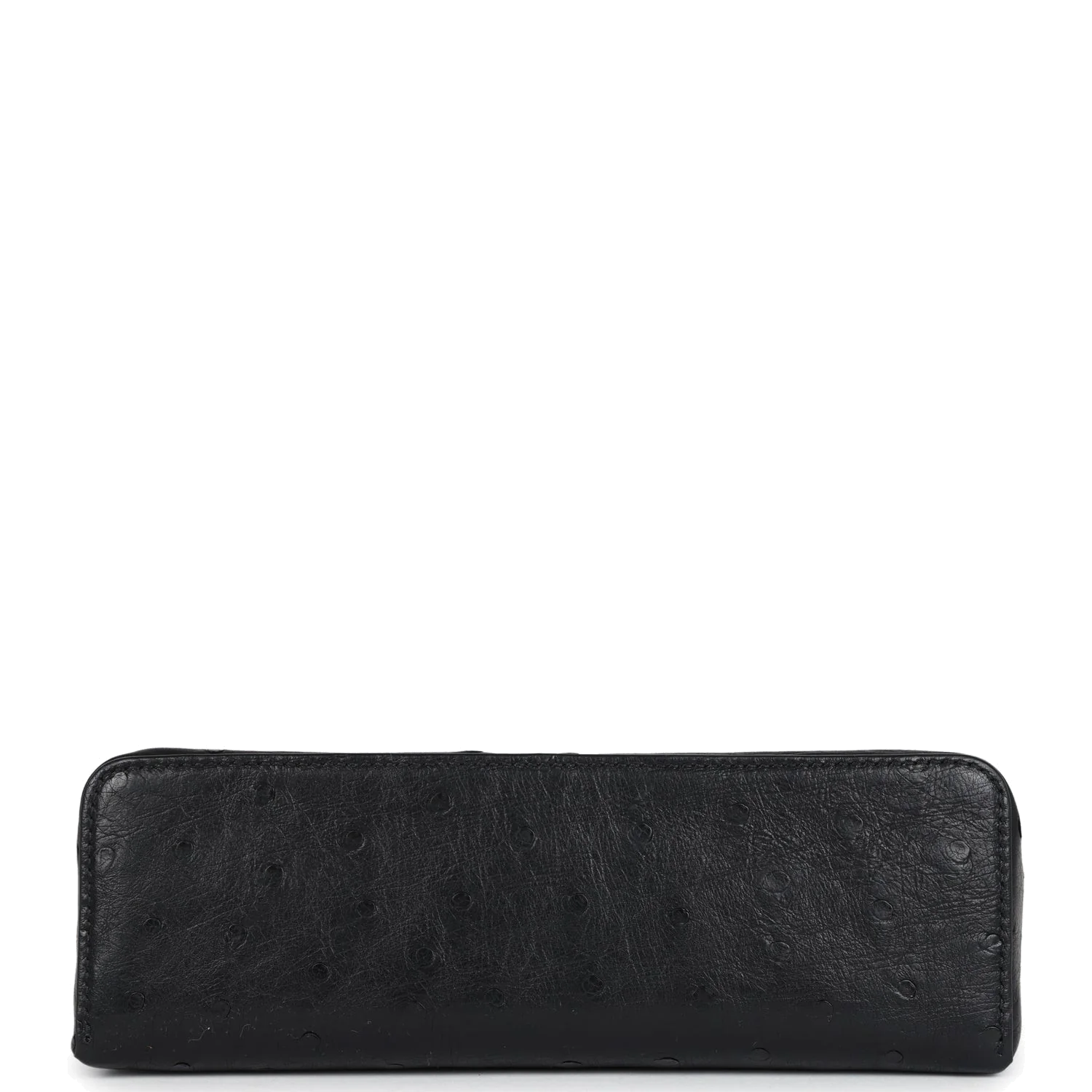 Loro Piana Extra Pocket L19 Pouch Black Ostrich — фото 7