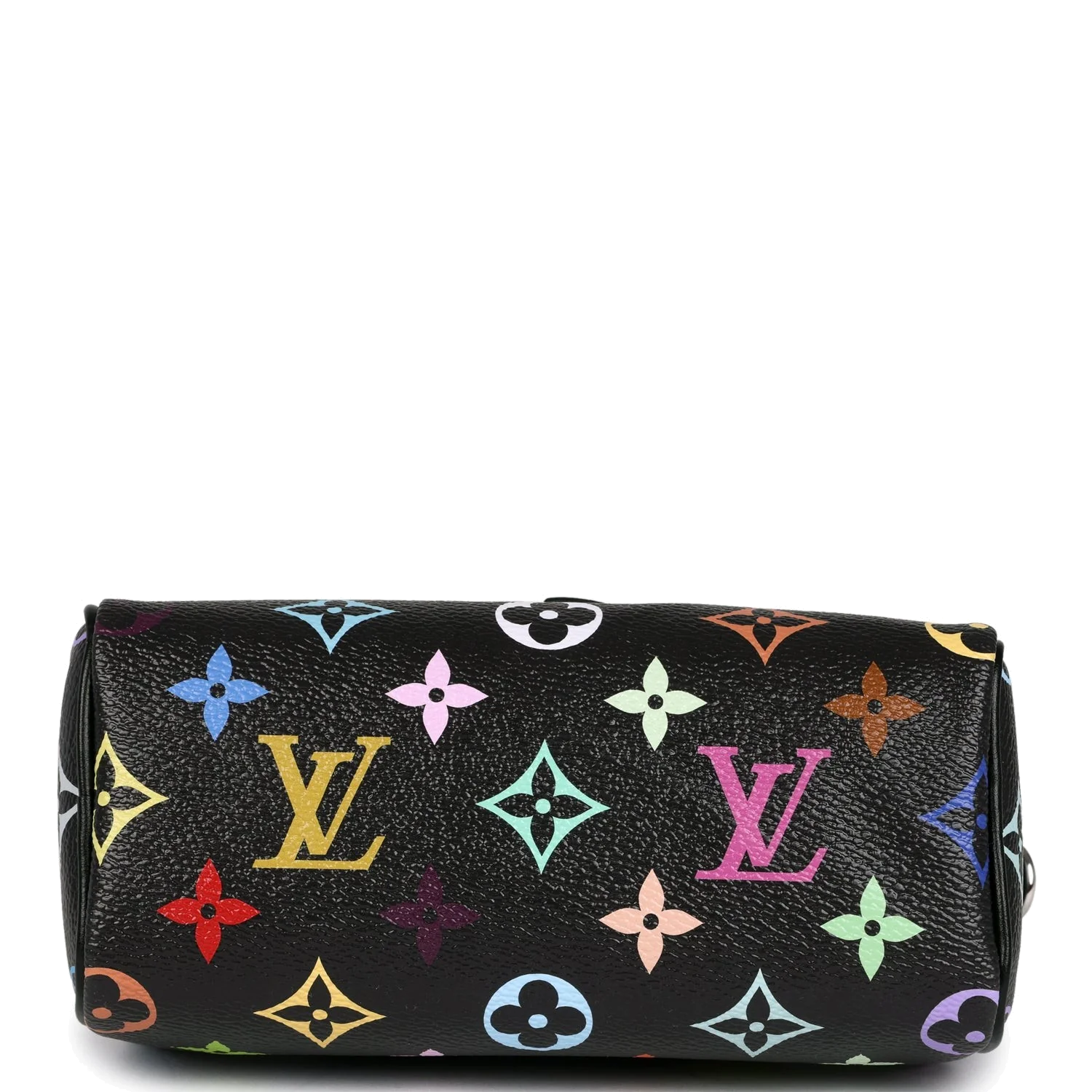 Louis Vuitton X Murakami Nano Speedy Bag Black Multicolor Monogram — фото 7