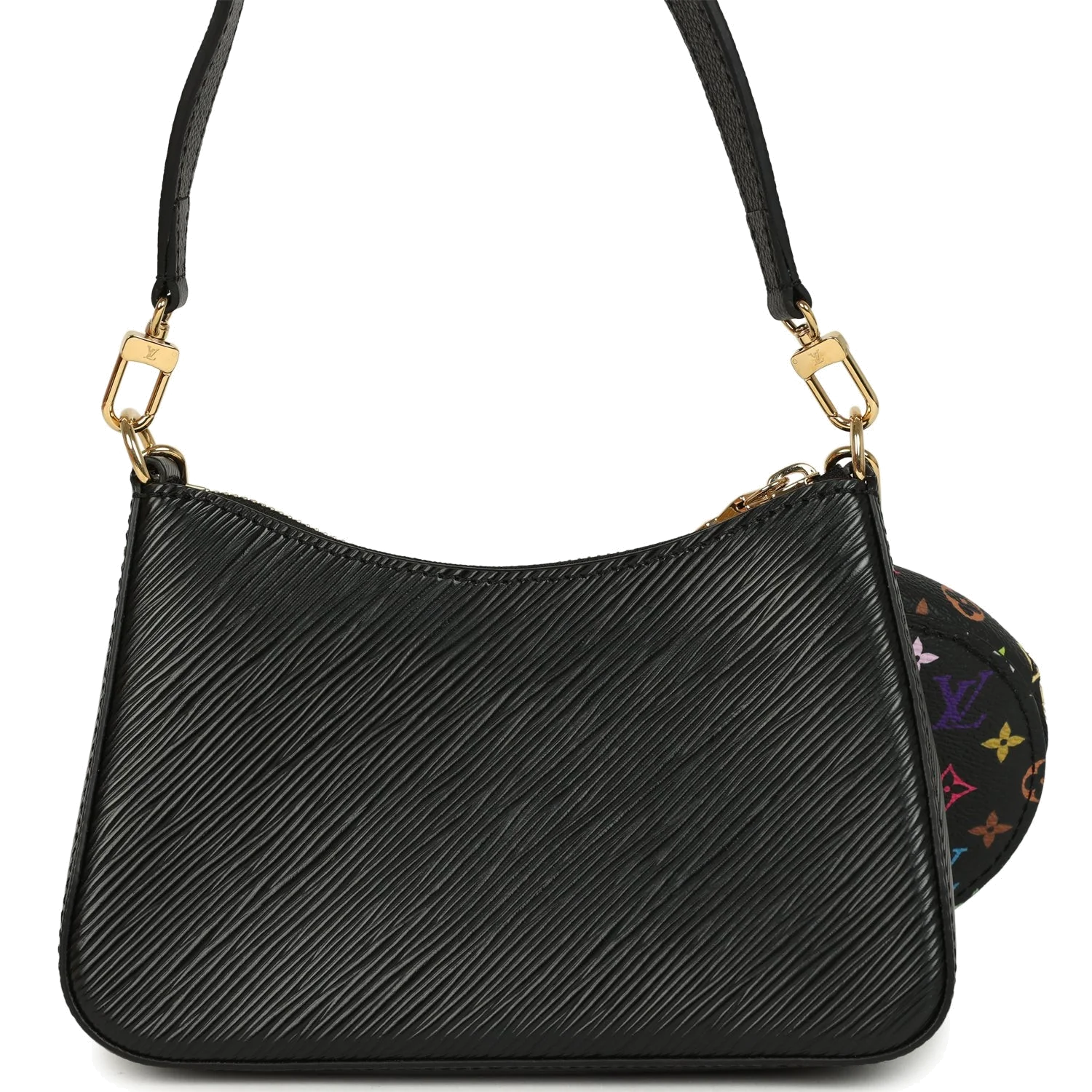 Louis Vuitton X Takashi Murakami Marellini Black Epi — фото 7