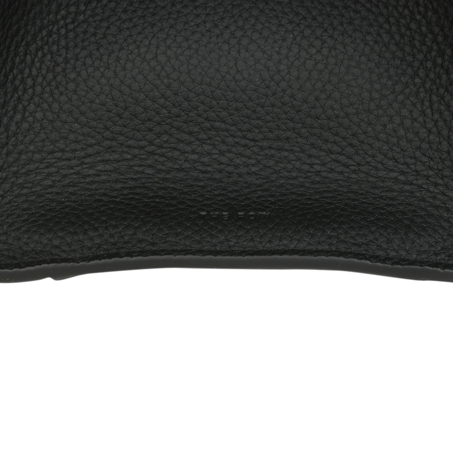 The Row Soft Margaux Shoulder 12 Bag Black Calfskin — фото 8