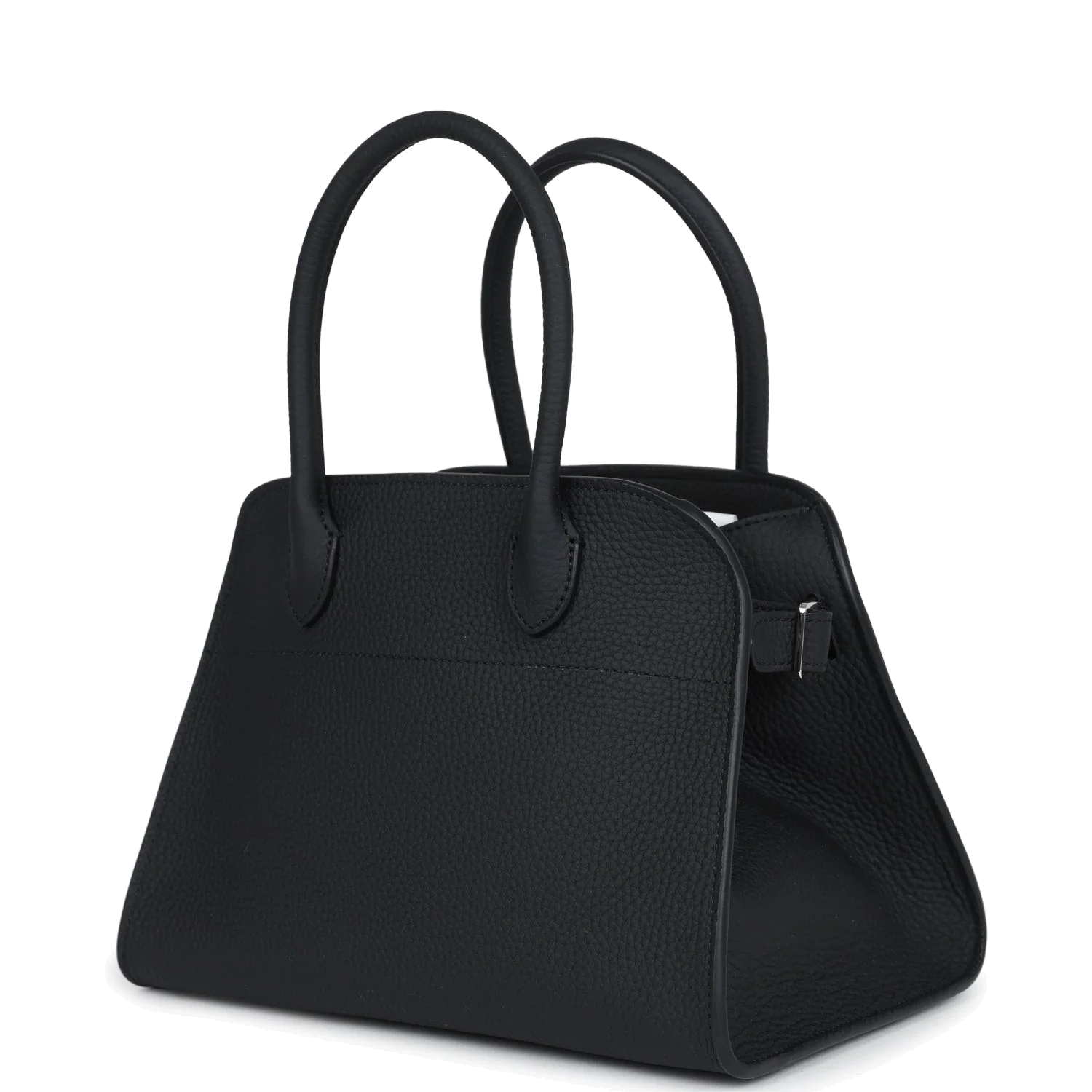 The Row Soft Margaux 10 Bag Black Calfskin — фото 6
