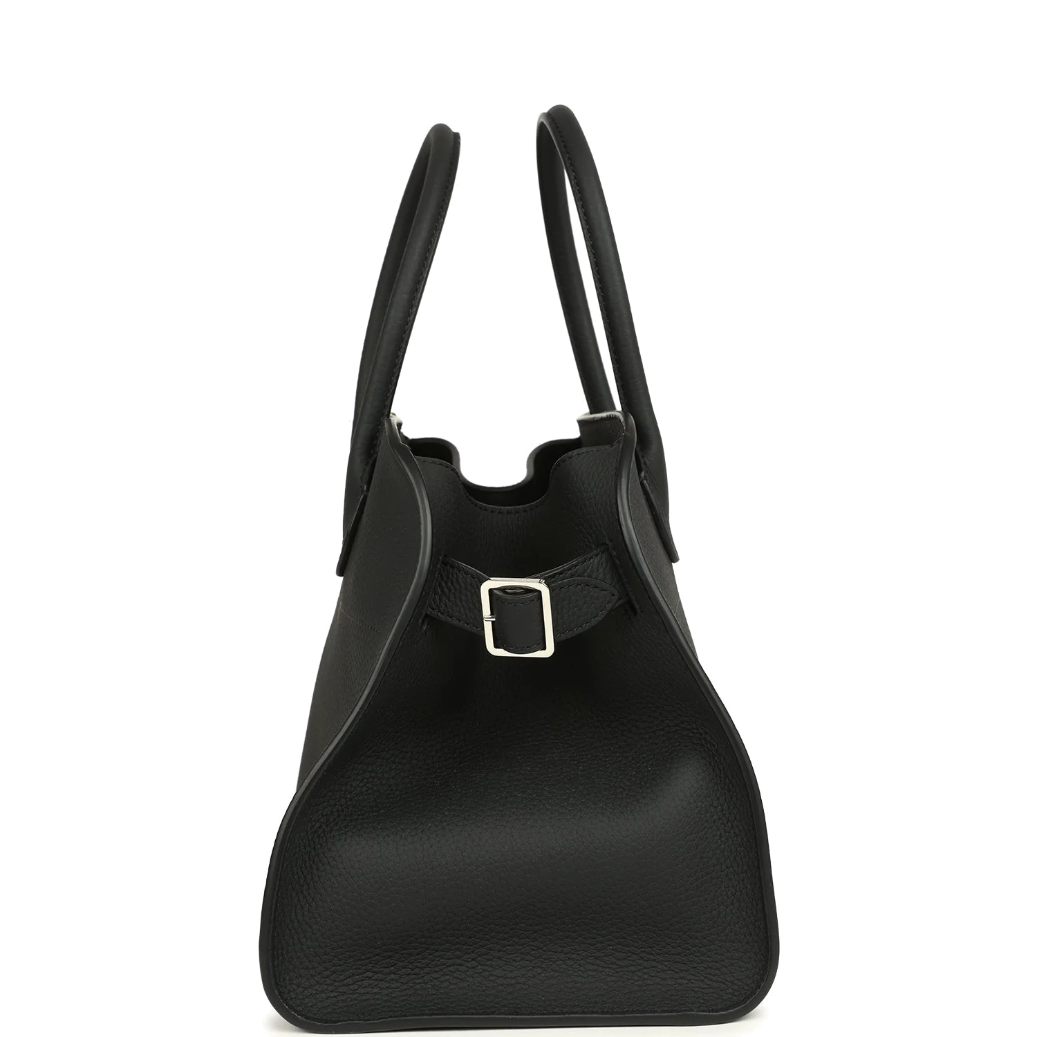 The Row Soft Margaux 12 Bag Black Calfskin — фото 4