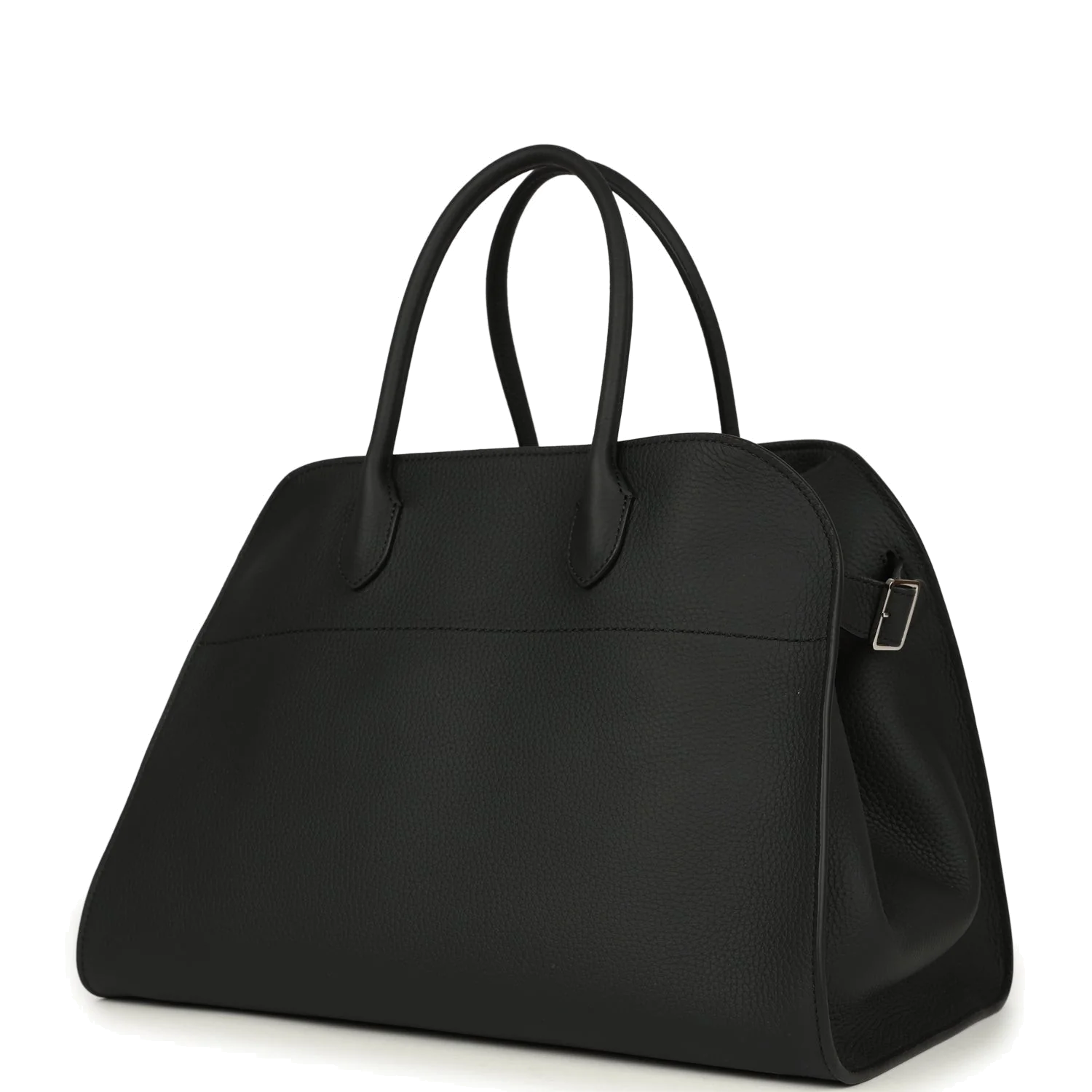 The Row Soft Margaux 15 Bag Black Calfskin — фото 4