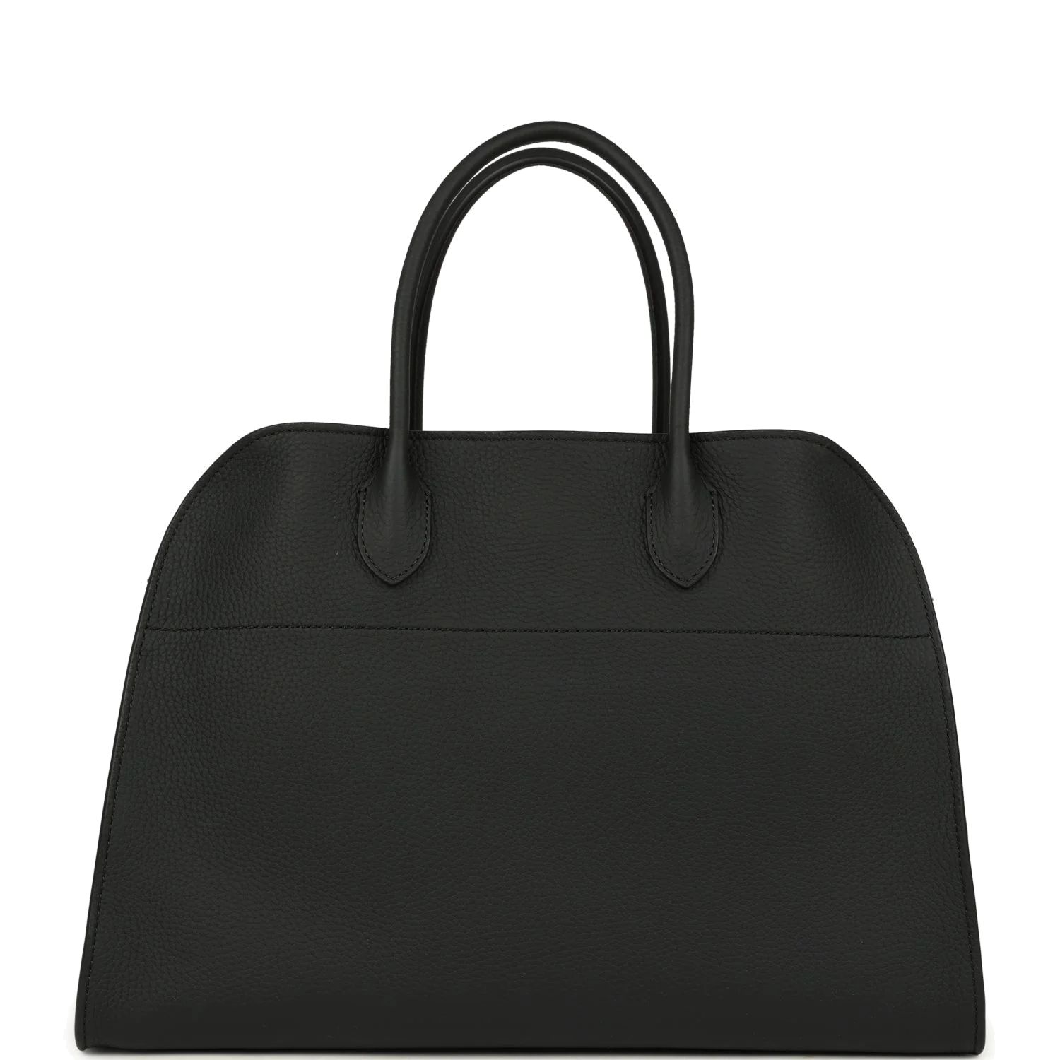 The Row Soft Margaux 15 Bag Black Calfskin — фото 6