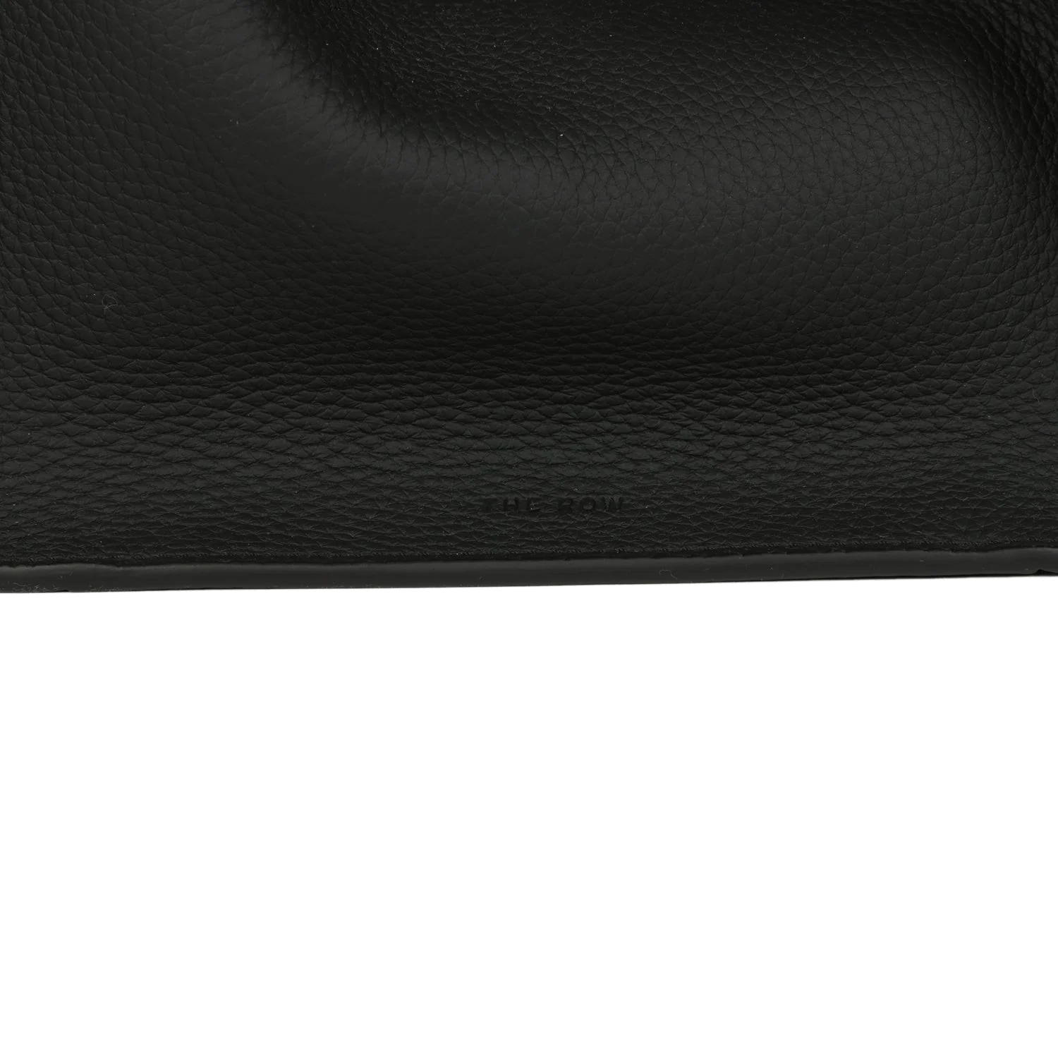 The Row Soft Margaux 15 Bag Black Calfskin — фото 7