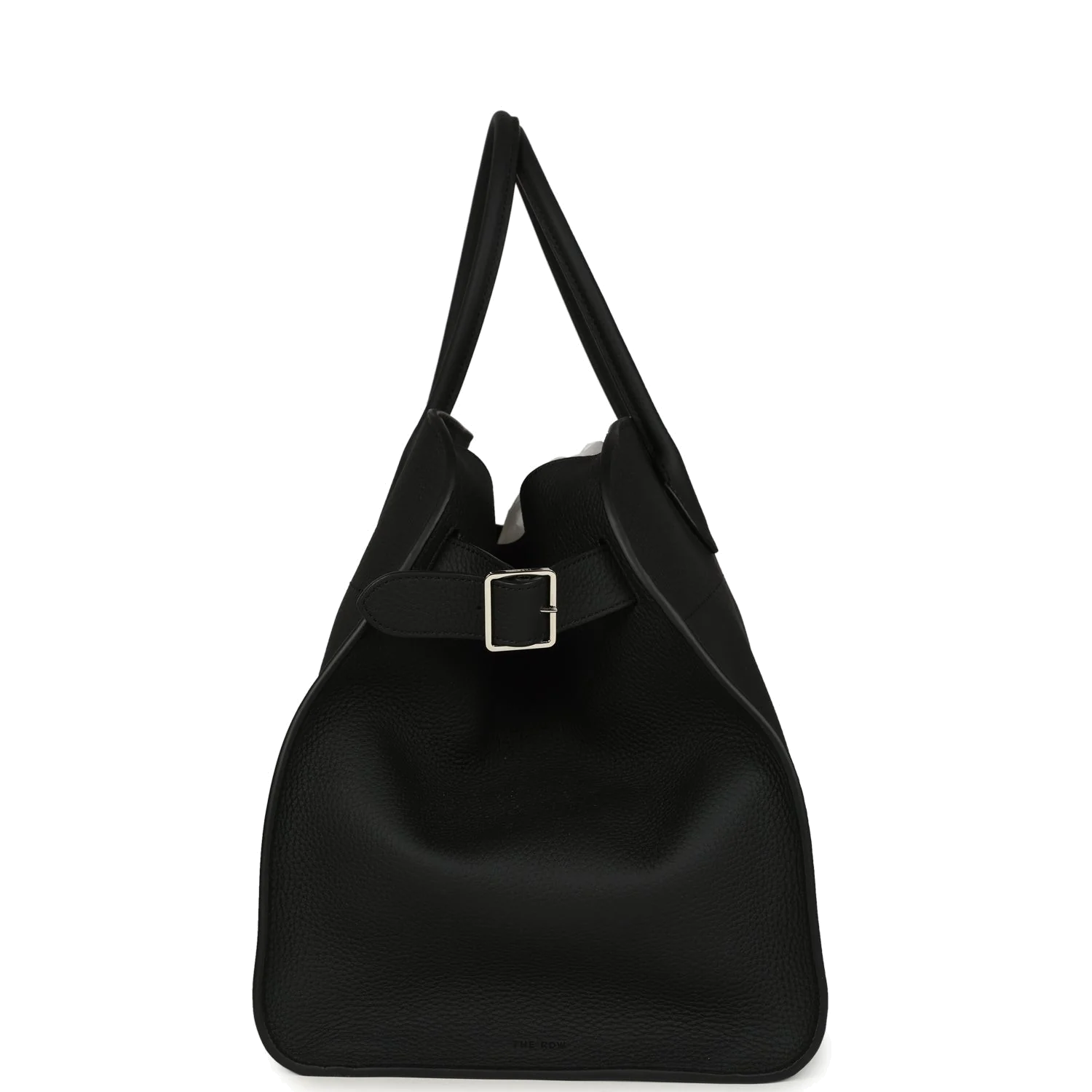 The Row Soft Margaux 17 Bag Black Calfskin — фото 4