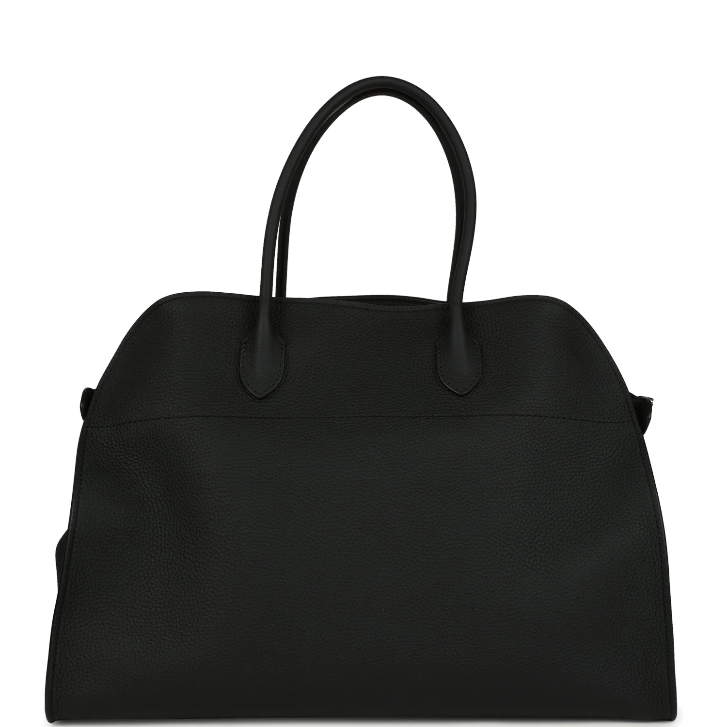 The Row Soft Margaux 17 Bag Black Calfskin — фото 5