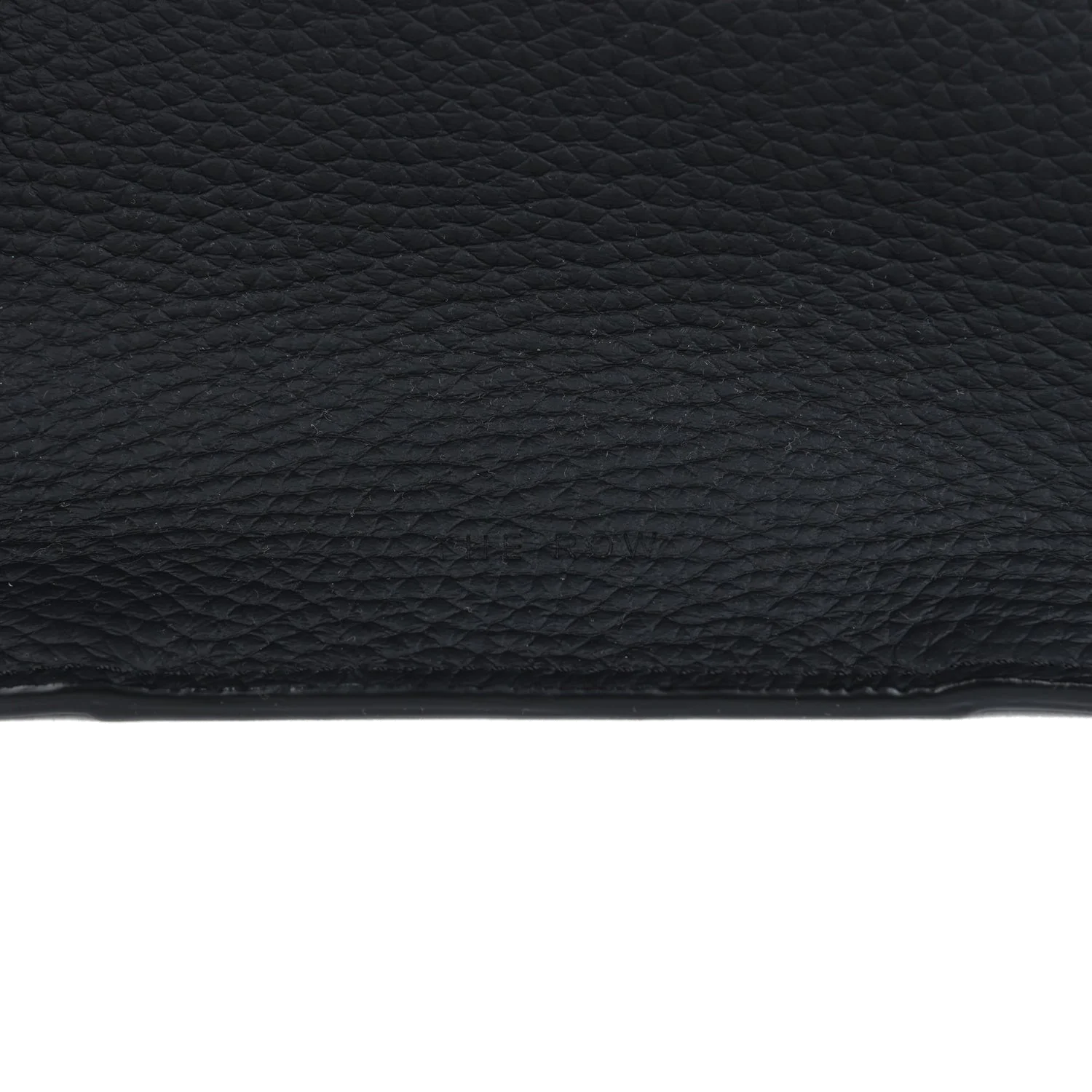 The Row Marlo Tote Bag Black Calfskin Leather — фото 8