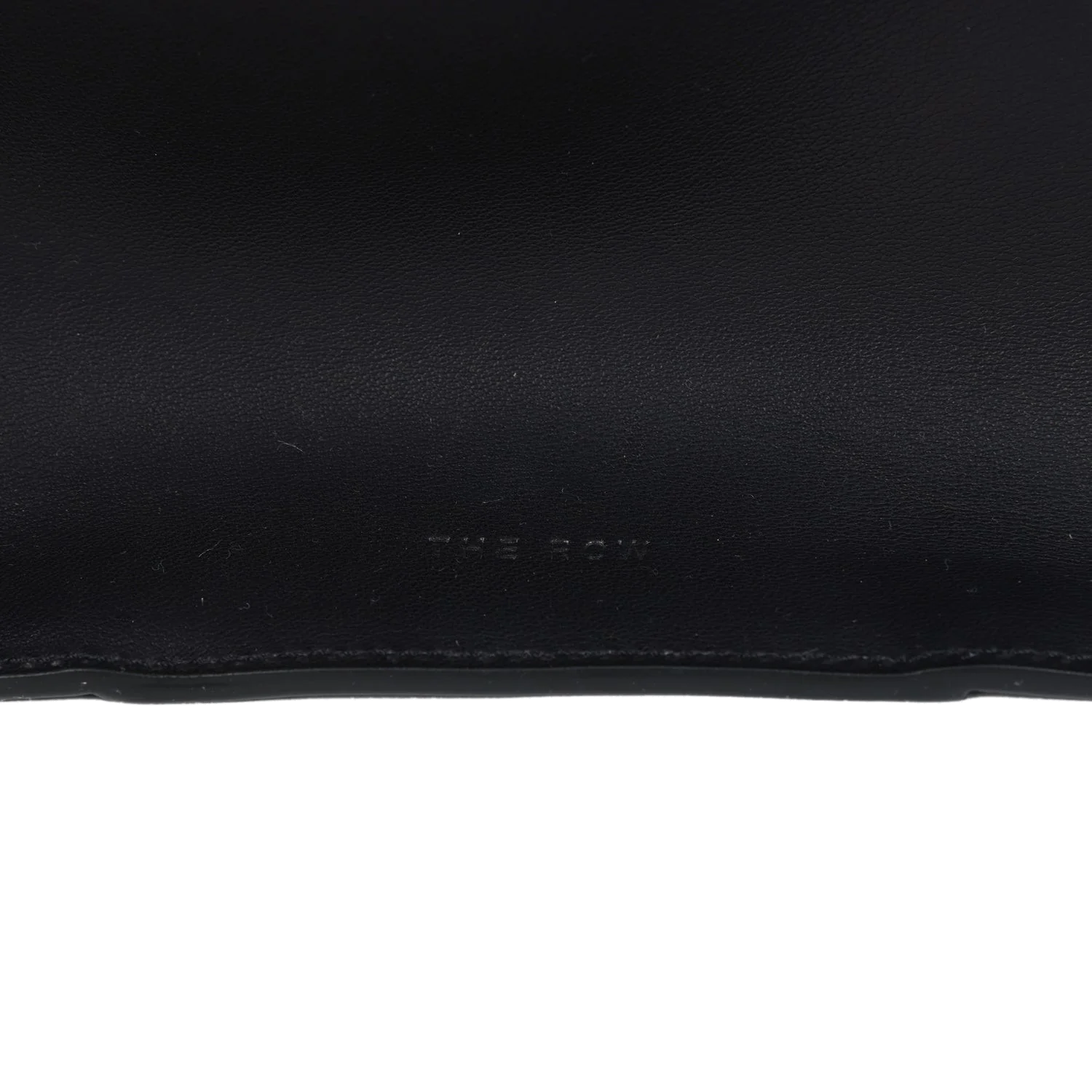 The Row Marlo Tote Bag Black Saddle Leather — фото 8