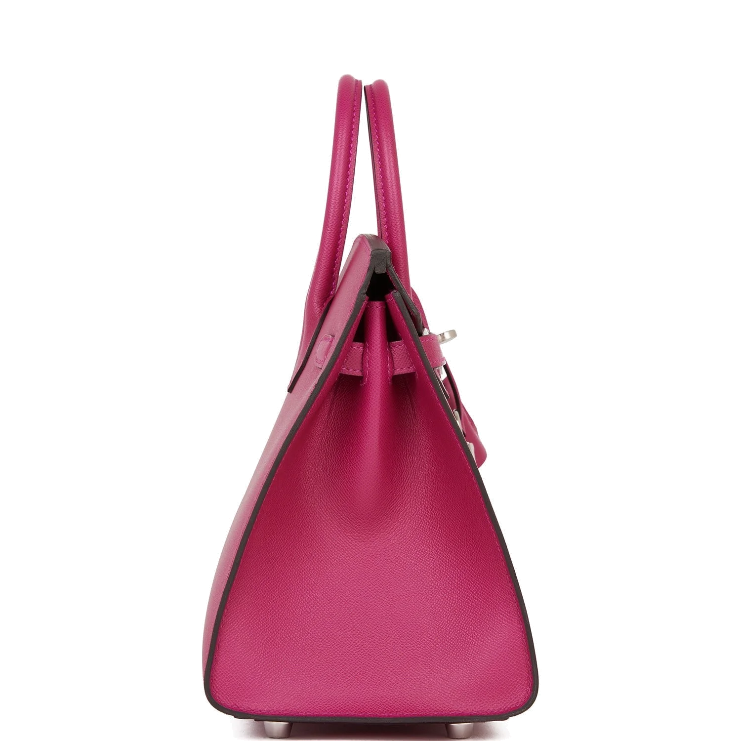 Hermes Birkin Sellier 25 Rose Pourpre Veau Madame Palladium Hardware — фото 4