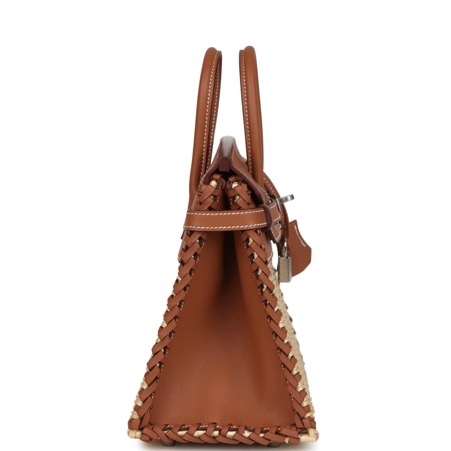 Hermes Picnic Birkin Sellier 25 Gold Swift Palladium Hardware — фото 4