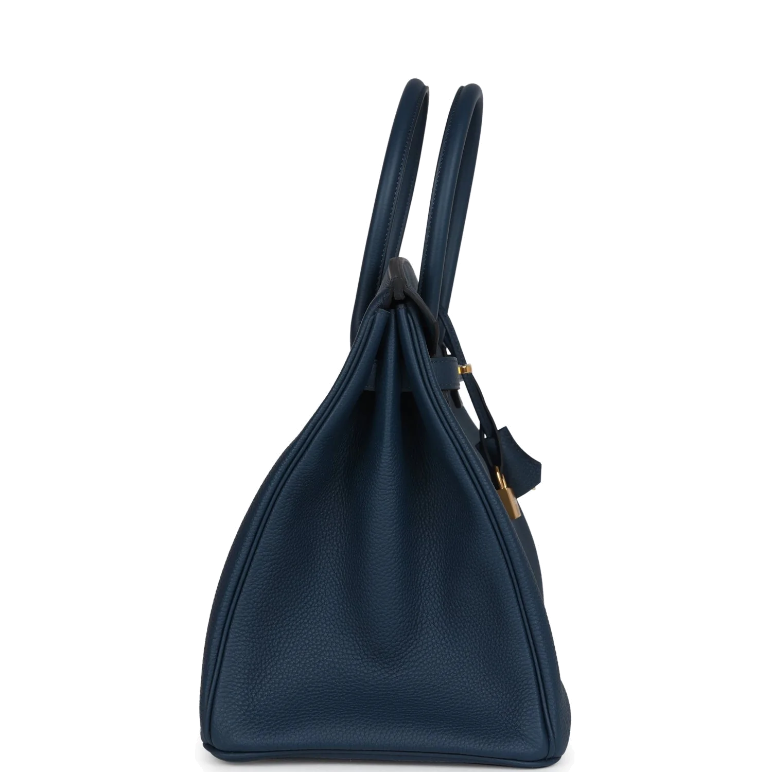 Hermes Birkin 35 Bleu De Prusse Togo Gold Hardware Синий De — фото 4