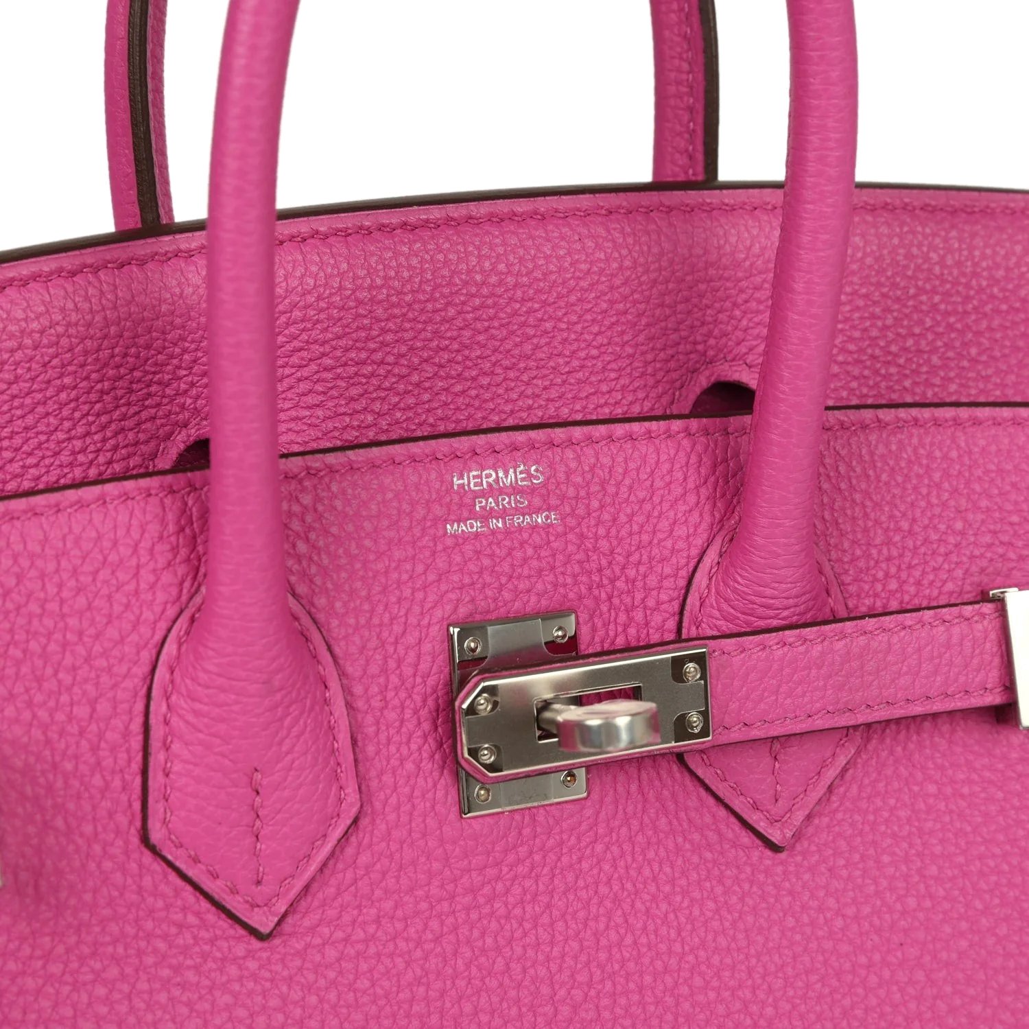 Hermes Birkin 25 Magnolia Togo Palladium Hardware Магнолия Togo — фото 8