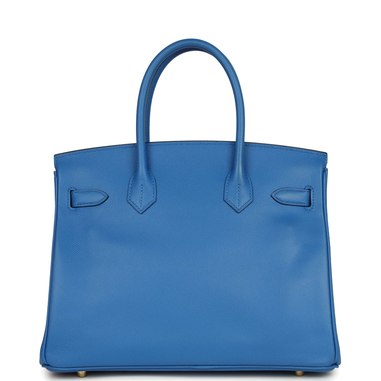 Hermes Birkin 30 Bleu Zellige Epsom Gold Hardware Синий Зеллидж — фото 5