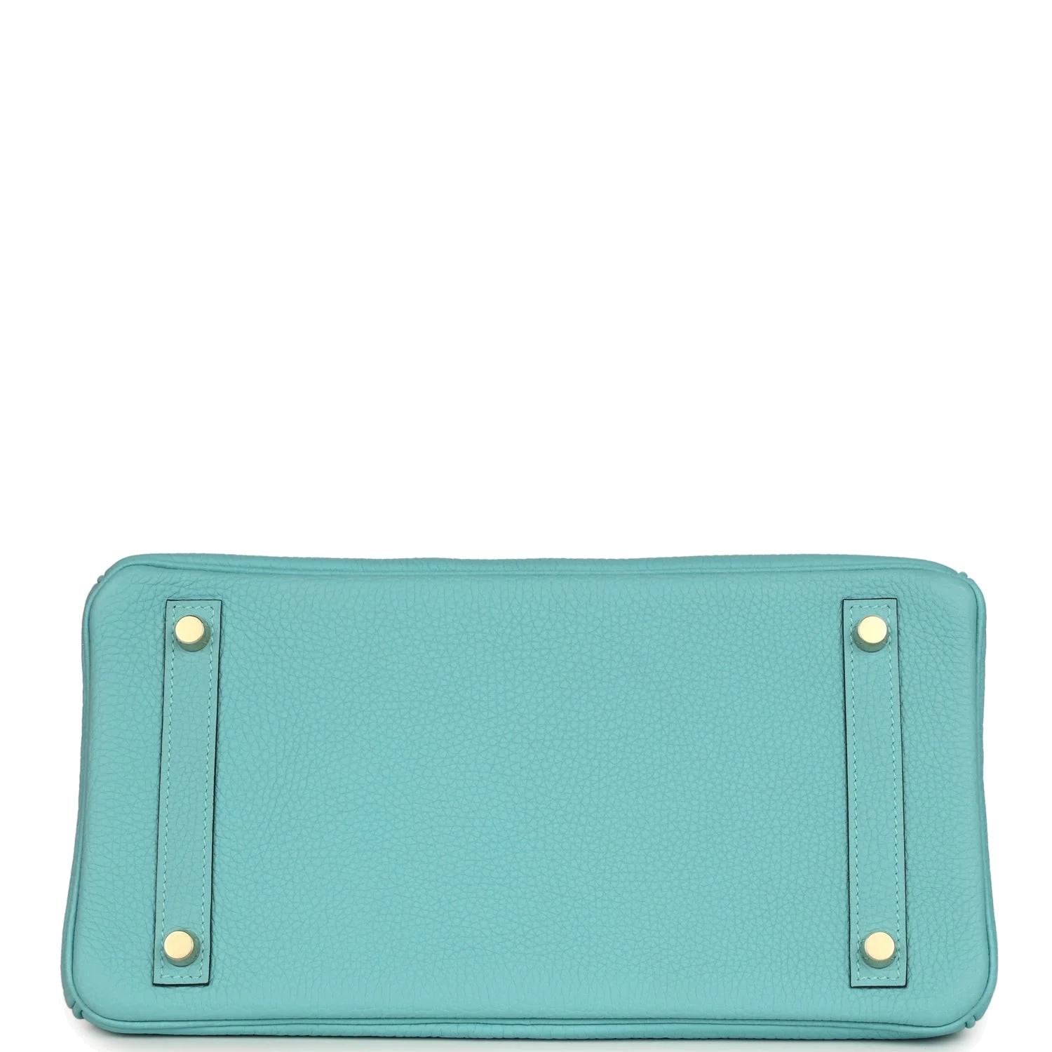 Hermes Birkin 30 Bleu Atoll Clemence Gold Hardware Синий Атолл — фото 7
