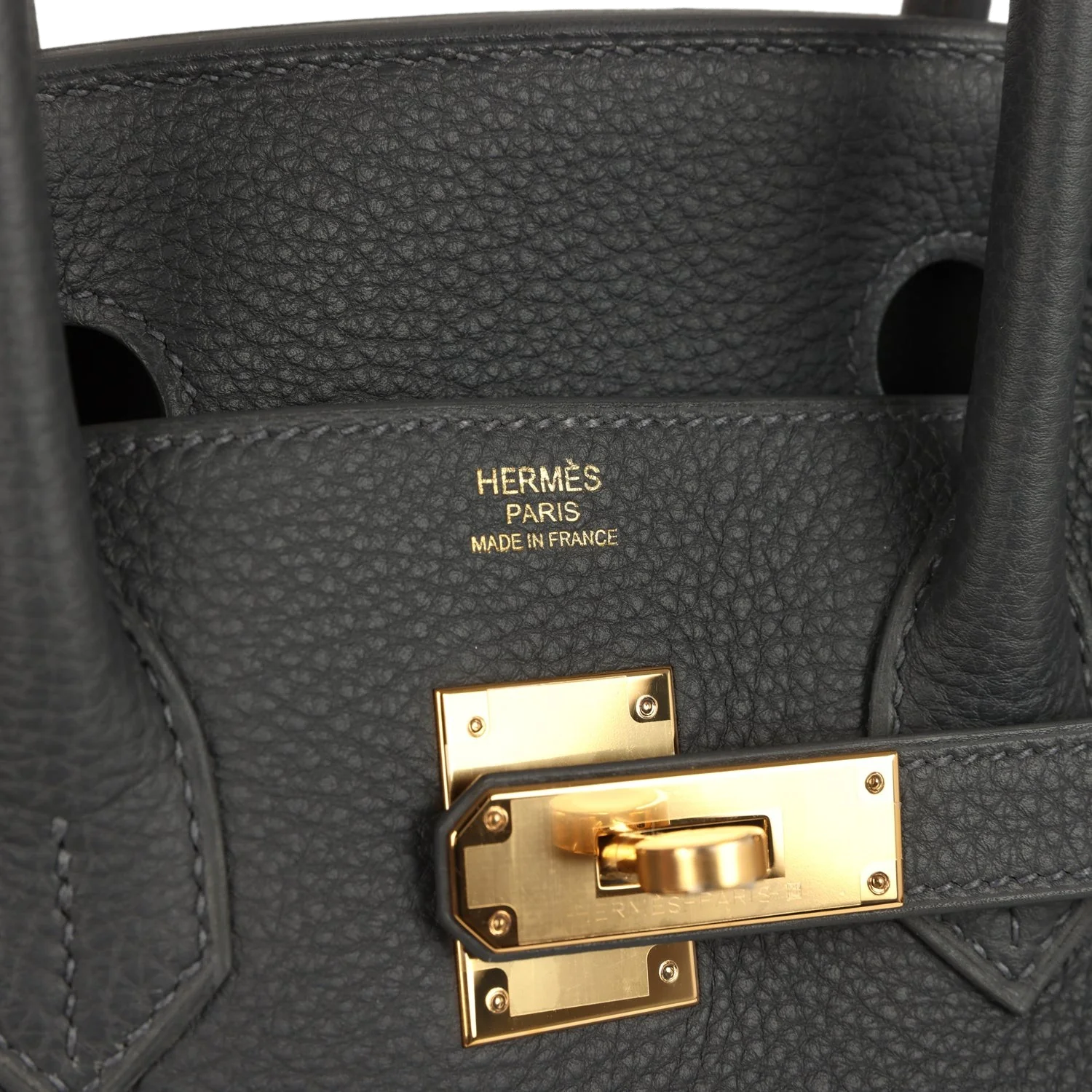 Hermes Birkin 30 Ardoise Togo Gold Hardware Ардуаз Togo — фото 8