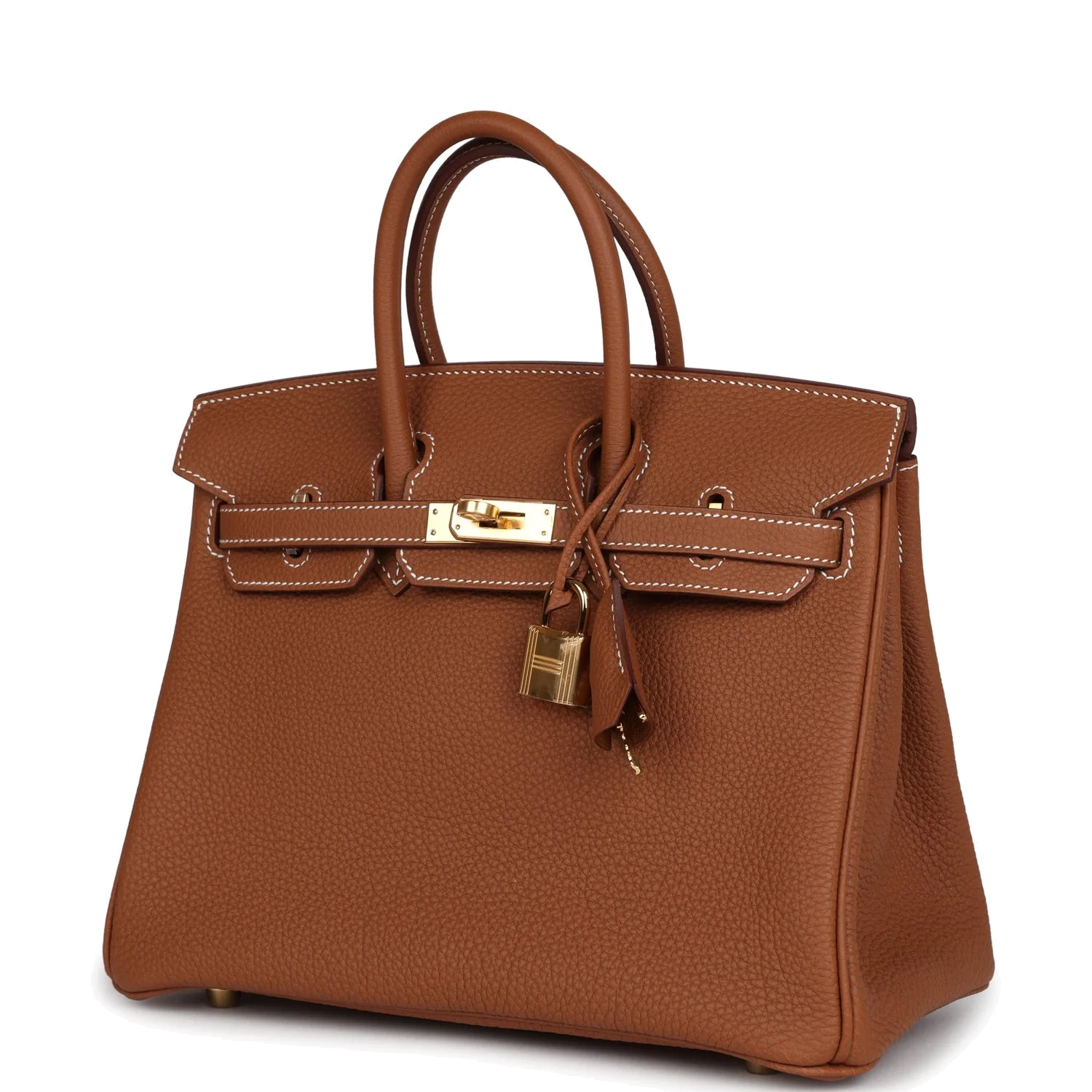 Hermes Birkin 25 Gold Togo Gold Hardware Золотой Togo — фото 5
