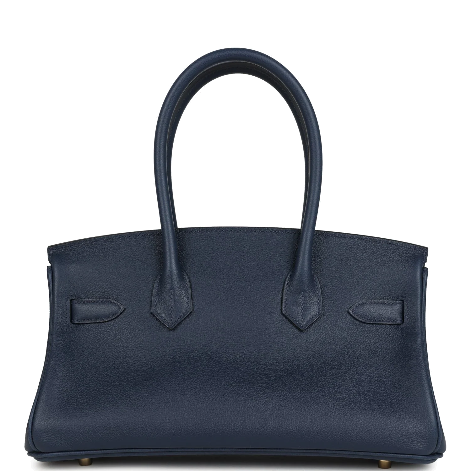 Hermes Shoulder Birkin Light 29 Bleu Abysse Evercolor Gold Hardware — фото 5