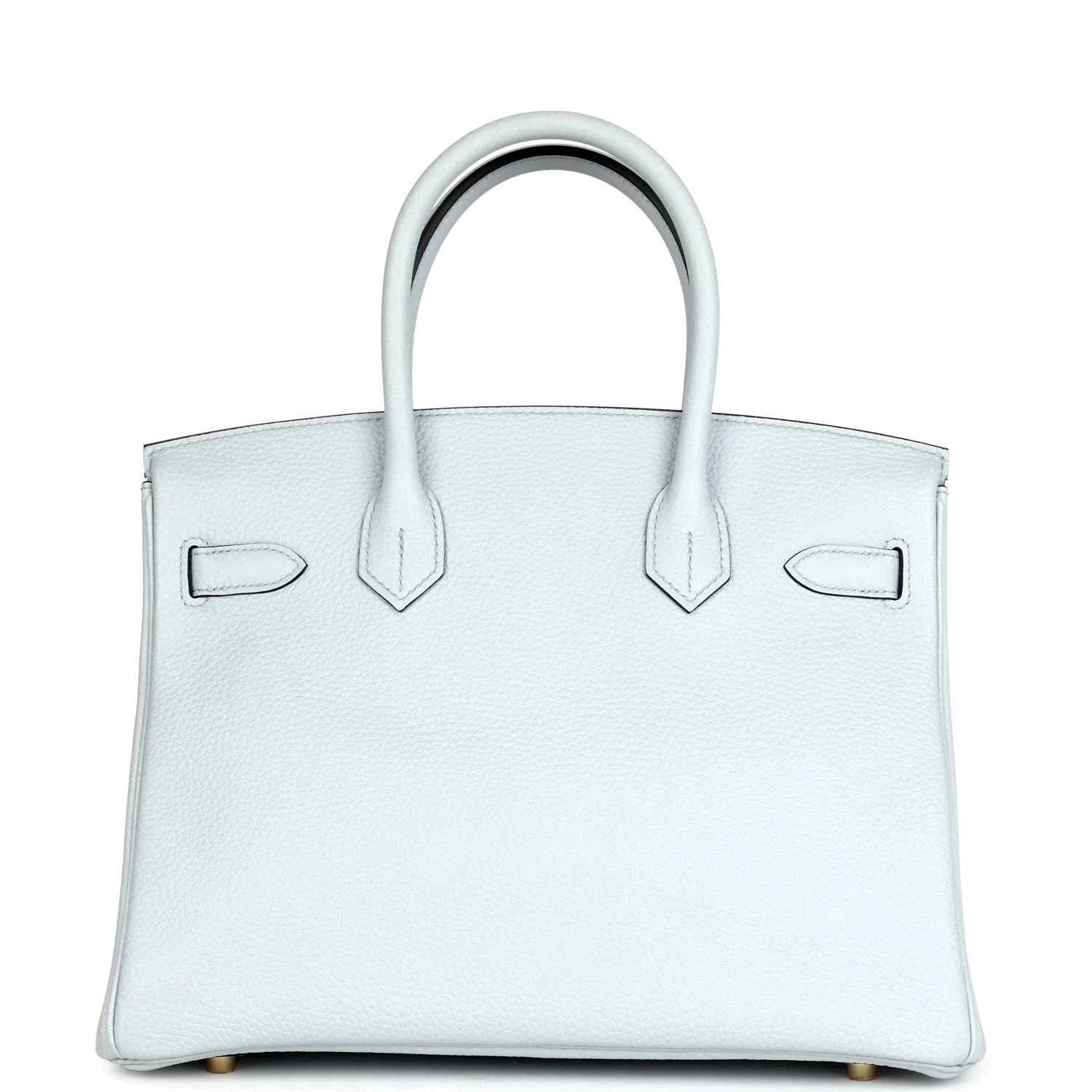Hermes Birkin 30 Bleu Pale Togo Gold Hardware Синий бледный — фото 5