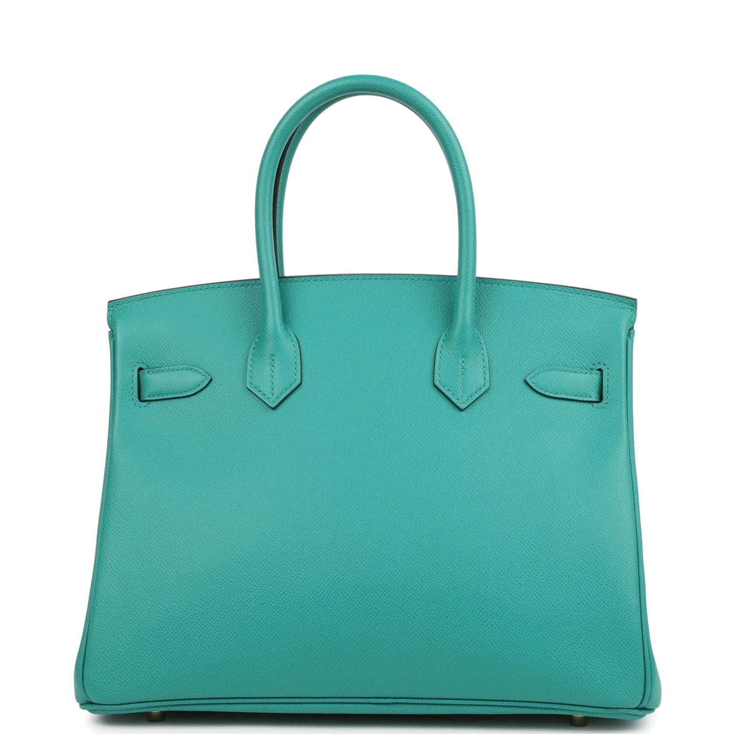 Hermes Birkin 30 Vert Verone Epsom Gold Hardware Зеленый Верон — фото 5
