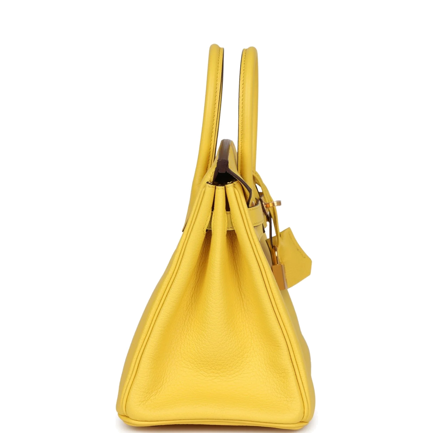 Hermes Birkin 25 Jaune de Naples Togo Gold Hardware Желтый — фото 4