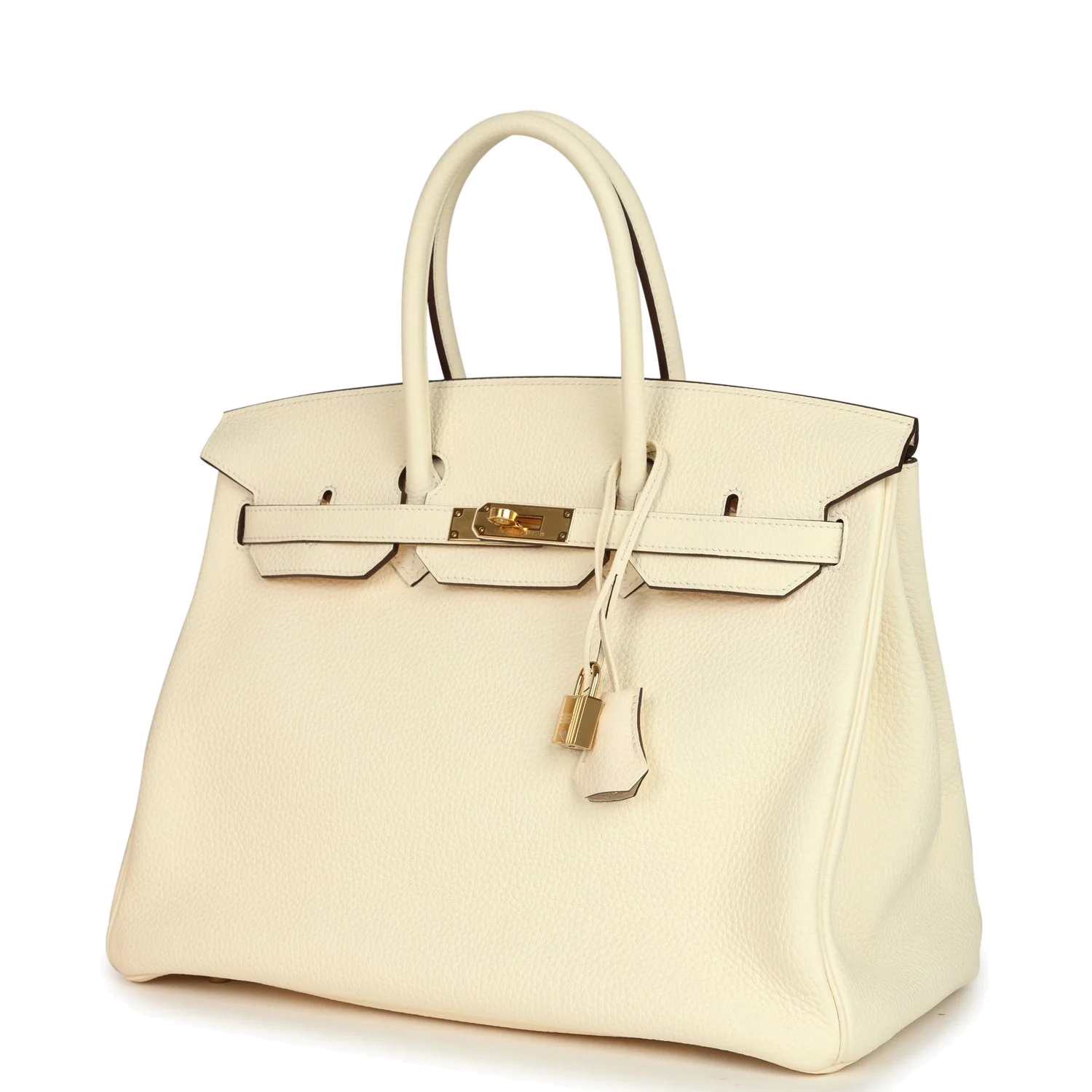 Hermes Birkin 35 Nata Clemence Gold Hardware Ната Clemence — фото 4
