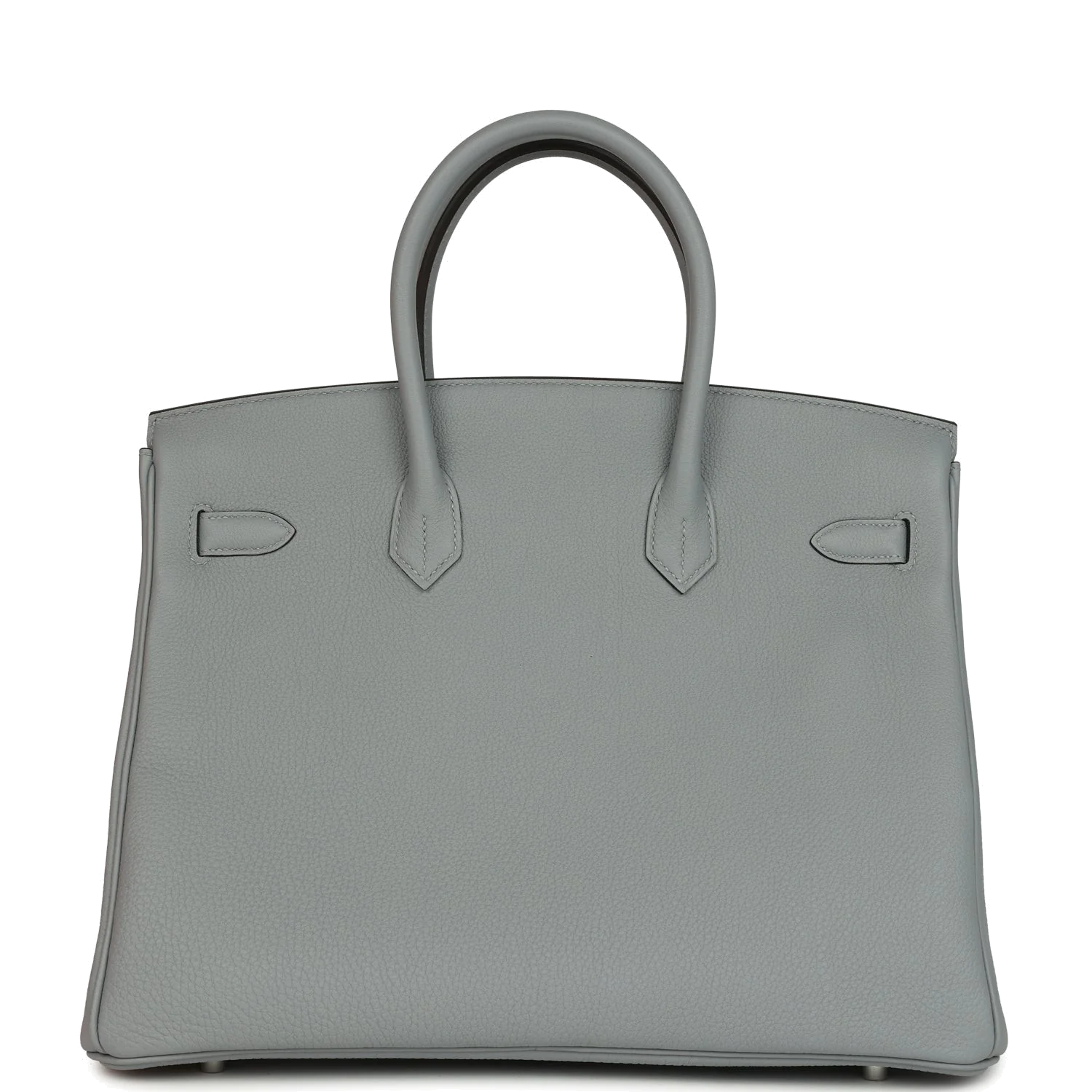 Hermes Birkin 35 Gris Pantin Togo Palladium Hardware Серый Пантэн — фото 5