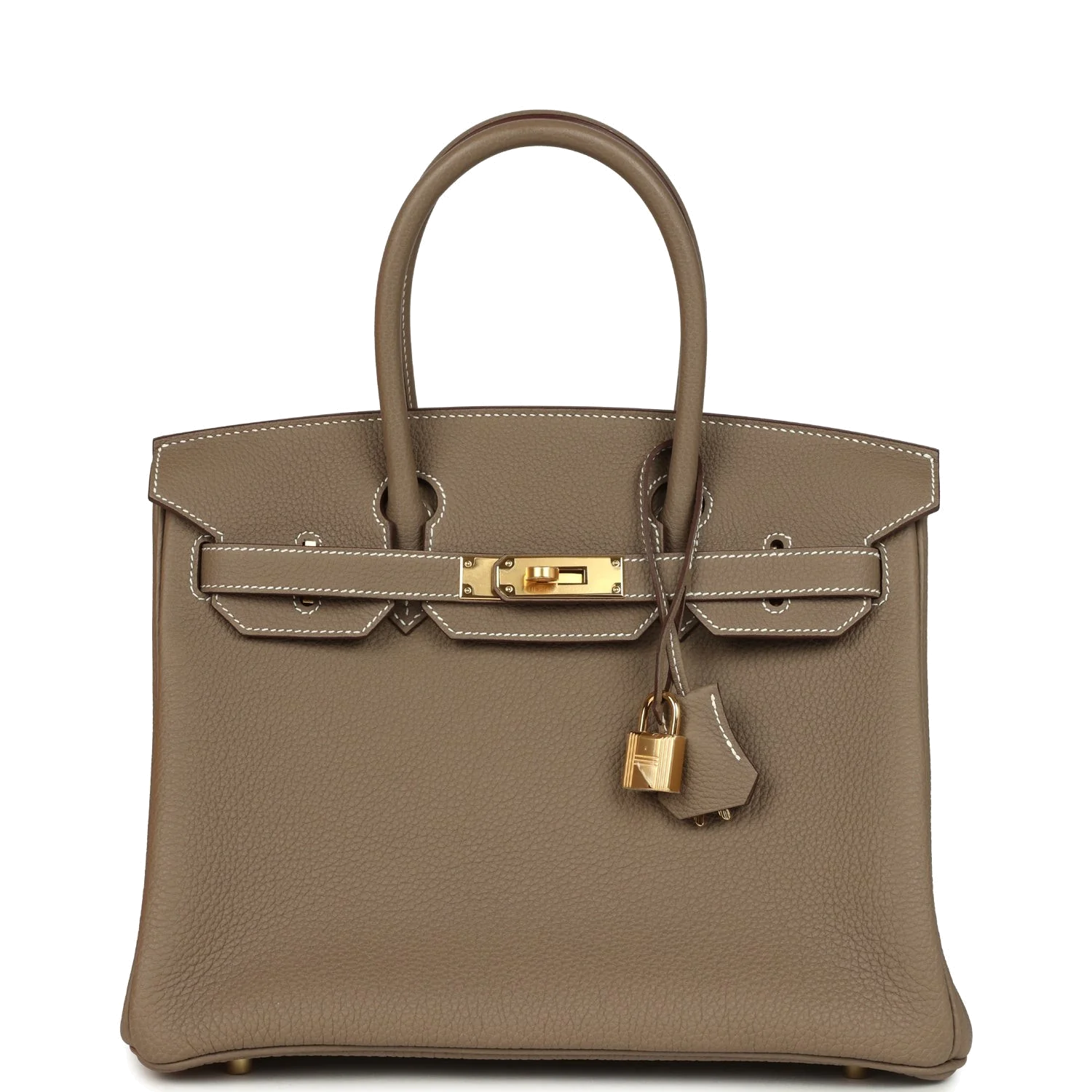 Hermes Birkin 30 Etoupe Togo Gold Hardware Этуп Togo — фото 2